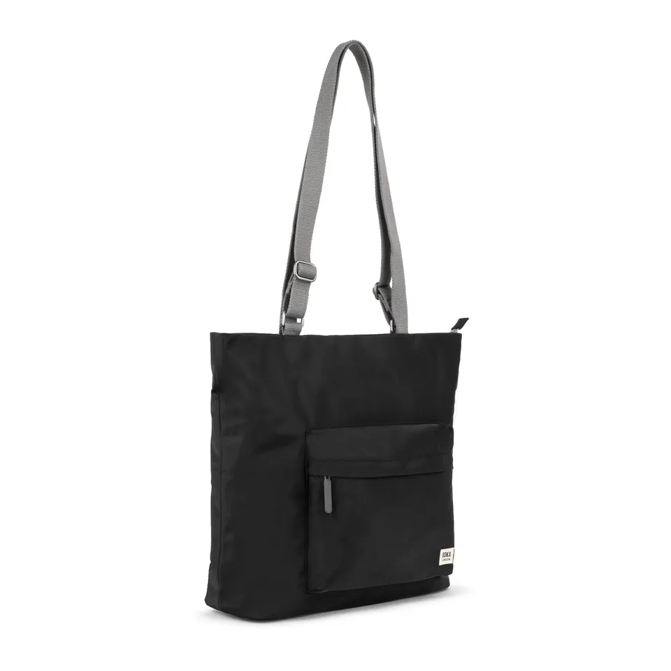 Roka London Trafalgar Tote toteveske medium svart 19,5 liter