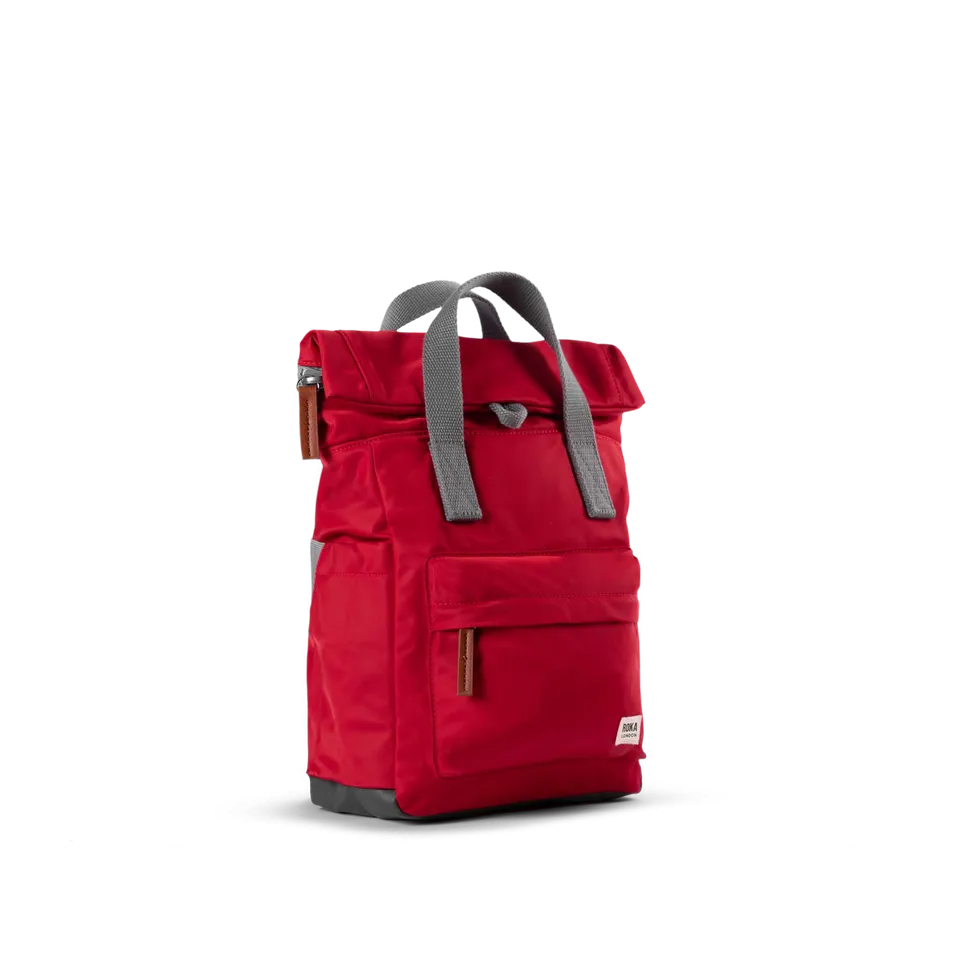 Roka London Canfield ryggsekk cranberry rolltop vanntett
