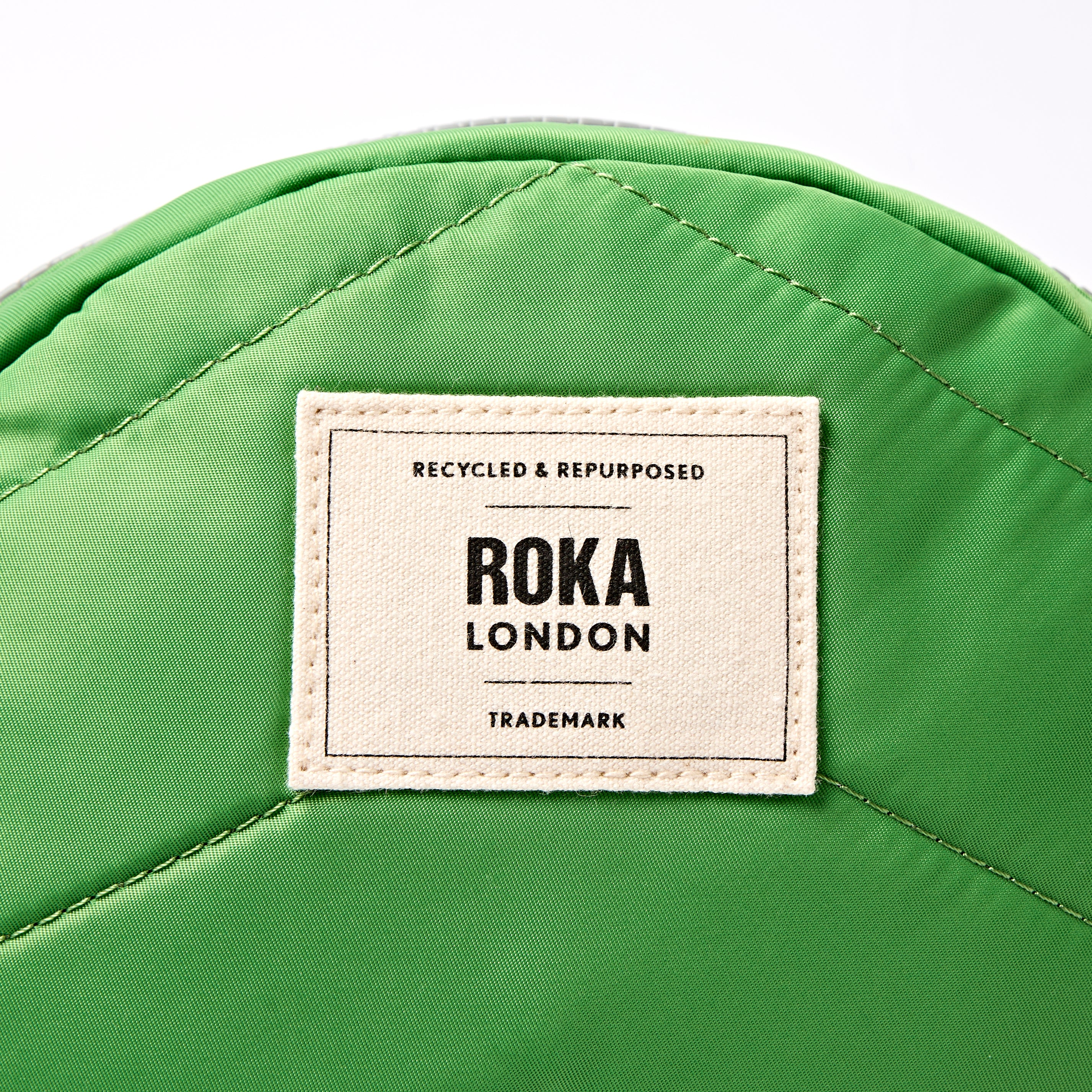 Roka London Paddington crossbody small online lime rund