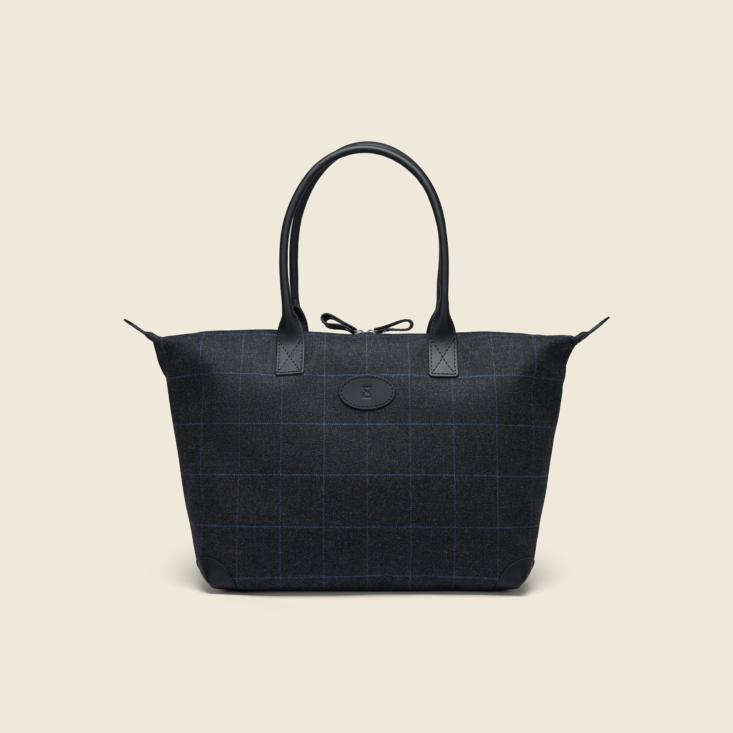 Chapman Tweed Bag helgeveske tweed blomsterfôr