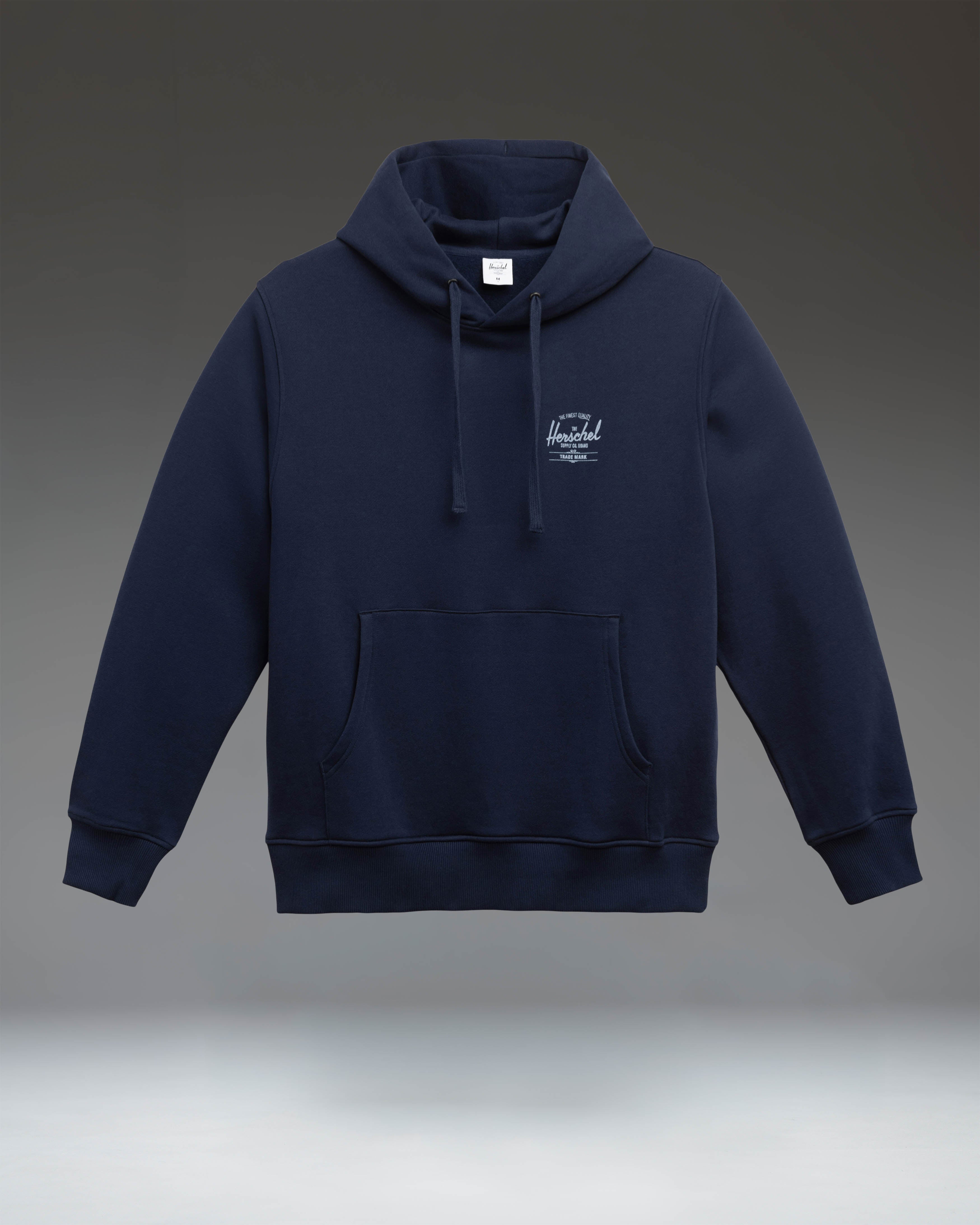 Herschel Basic Hoodie hettegenser Darkest Navy M