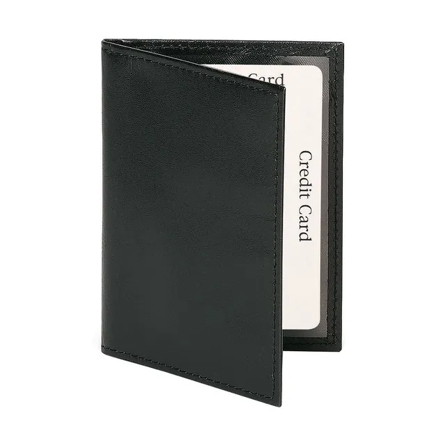 Shugon Credit Card Case kortholder svart skinn