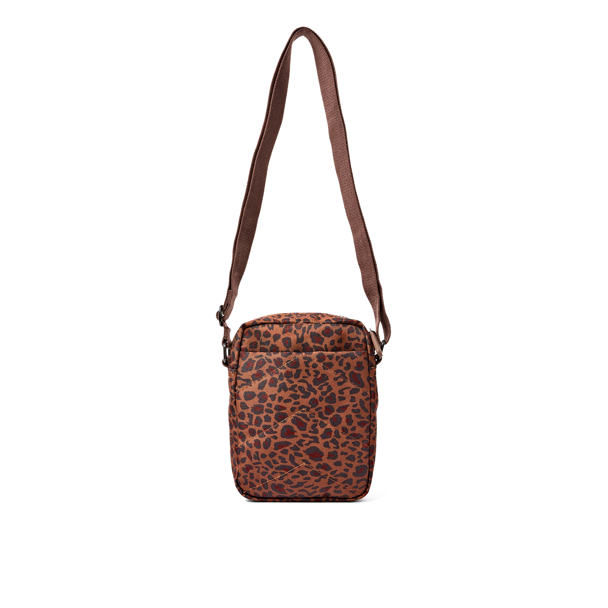 Roka London Bond mobilveske mini leopard 1,5 liter crossbody