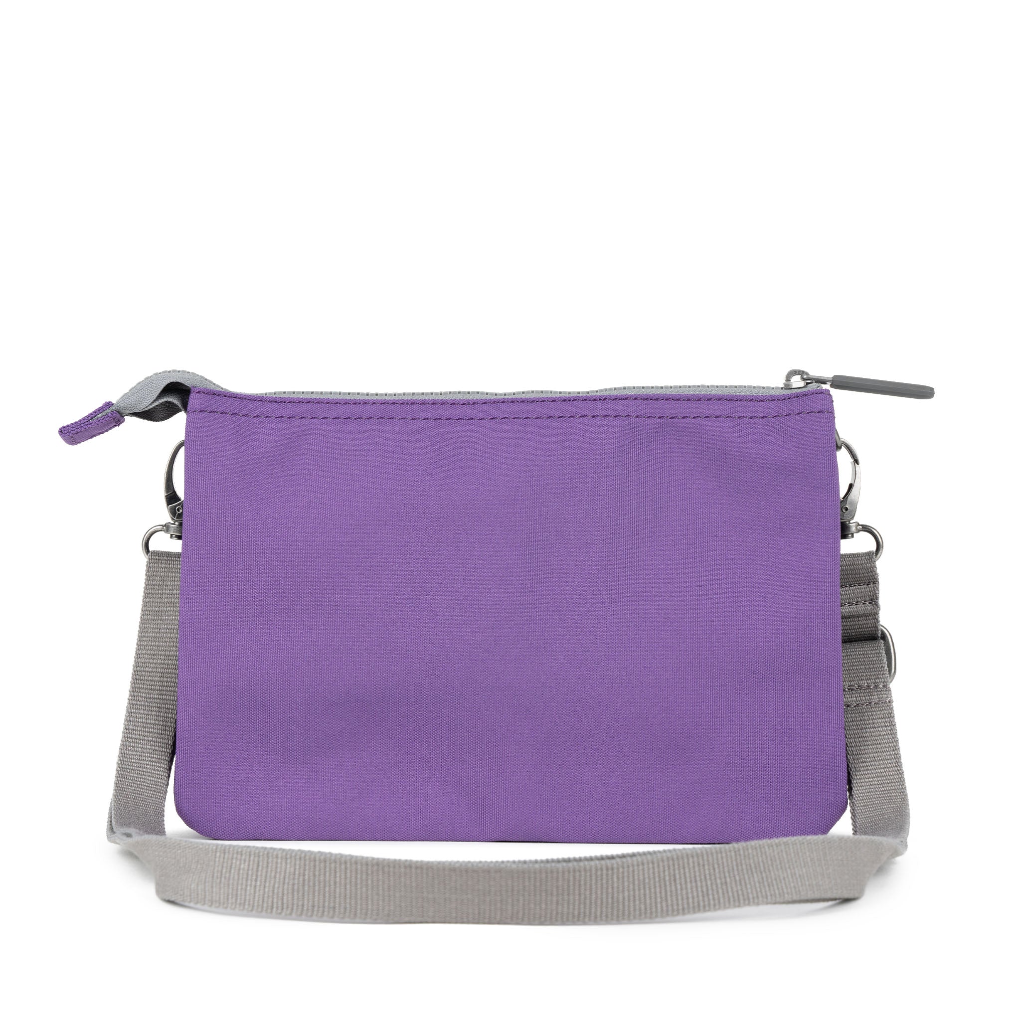 Roka London Carnaby XL crossbody-veske lilla vanntett
