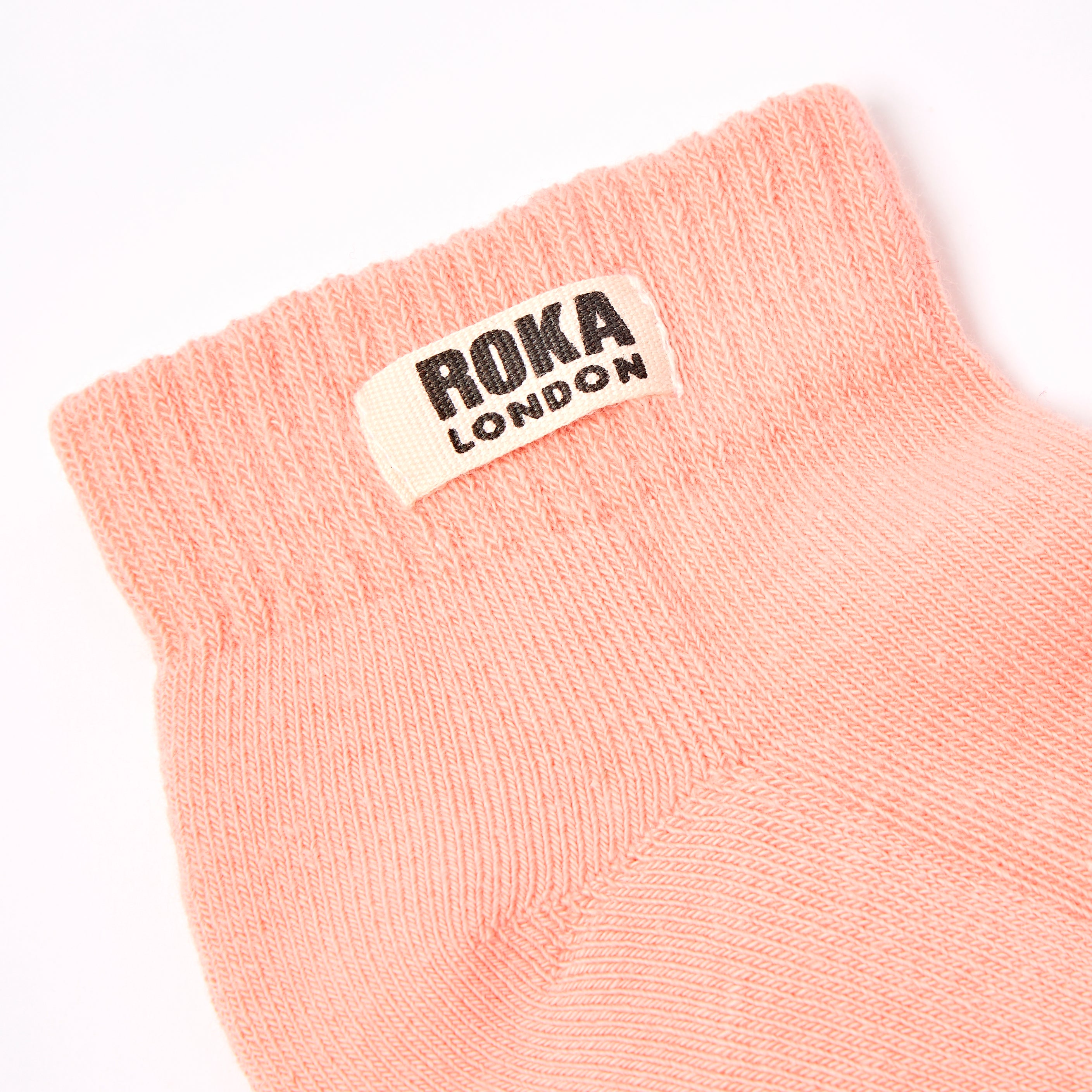 Roka London Wembley ankelsokker barn beige økologisk