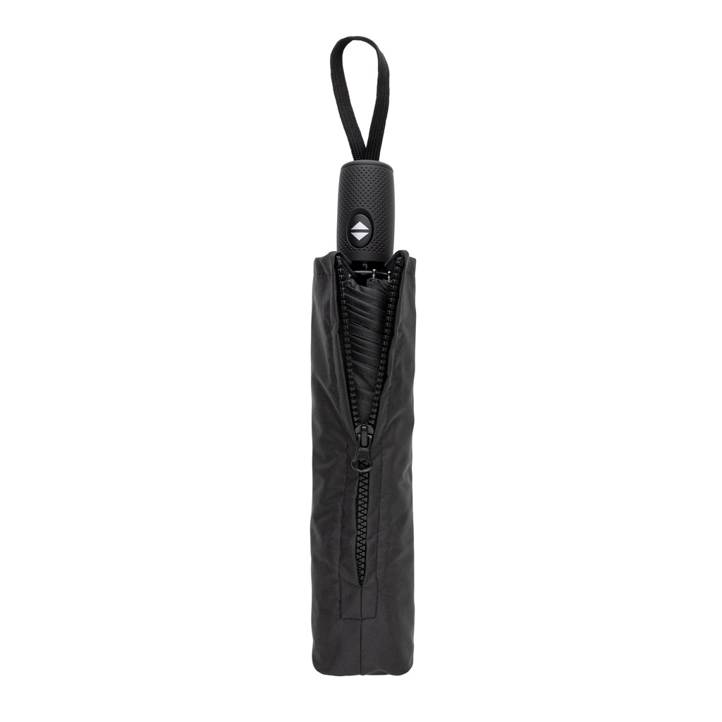 Swiss Peak Vito Aware paraply 21’’ svart automatisk