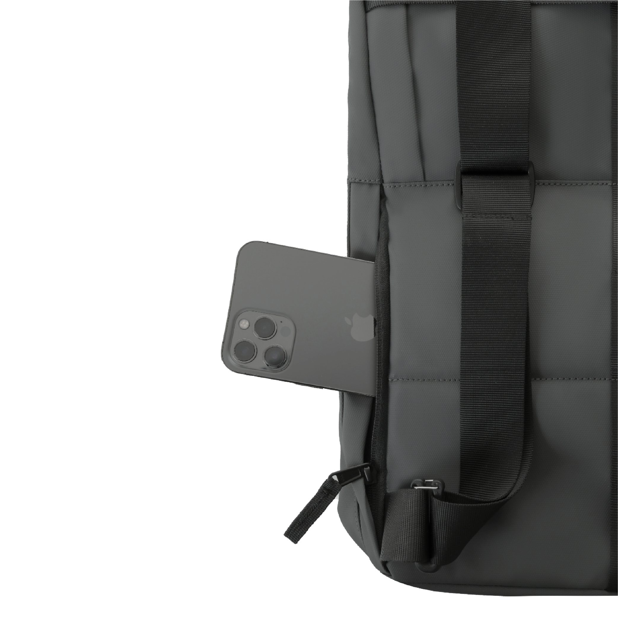 KIWEE Square M ryggsekk mineralgrå 15 L laptop 15"