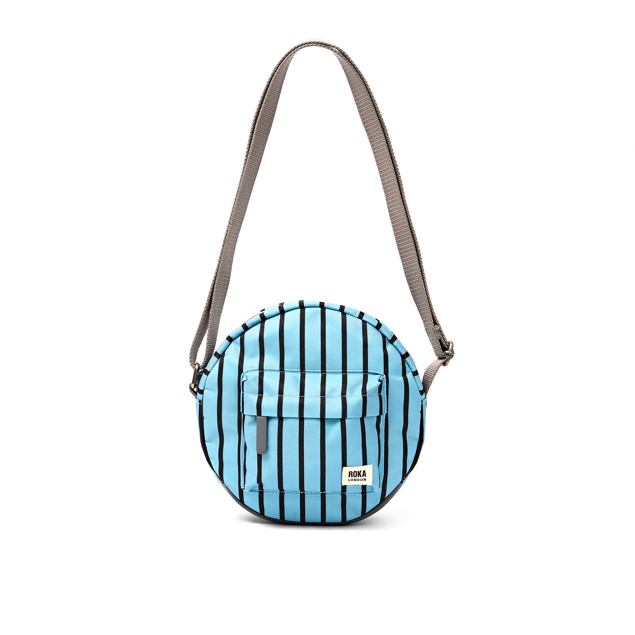 Roka London Paddington Small crossbody blue stripe 4,1 l