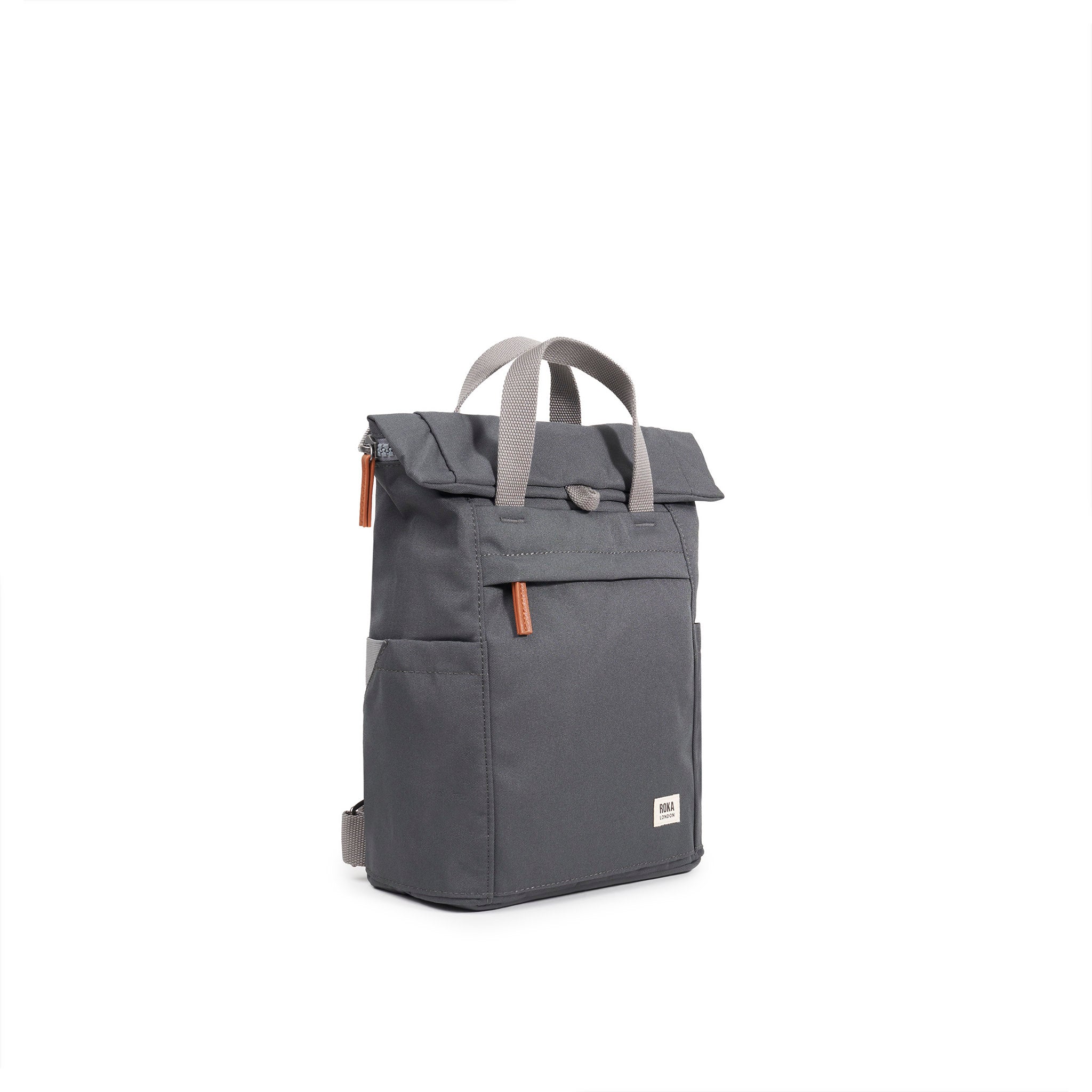 Roka London Finchley A ryggsekk small faded black værbestandig