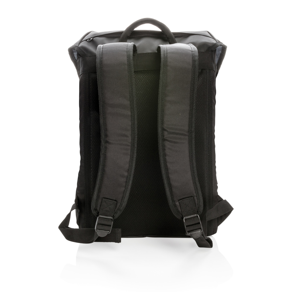 Swiss Peak 17" laptopsekk ryggsekk svart slitesterk