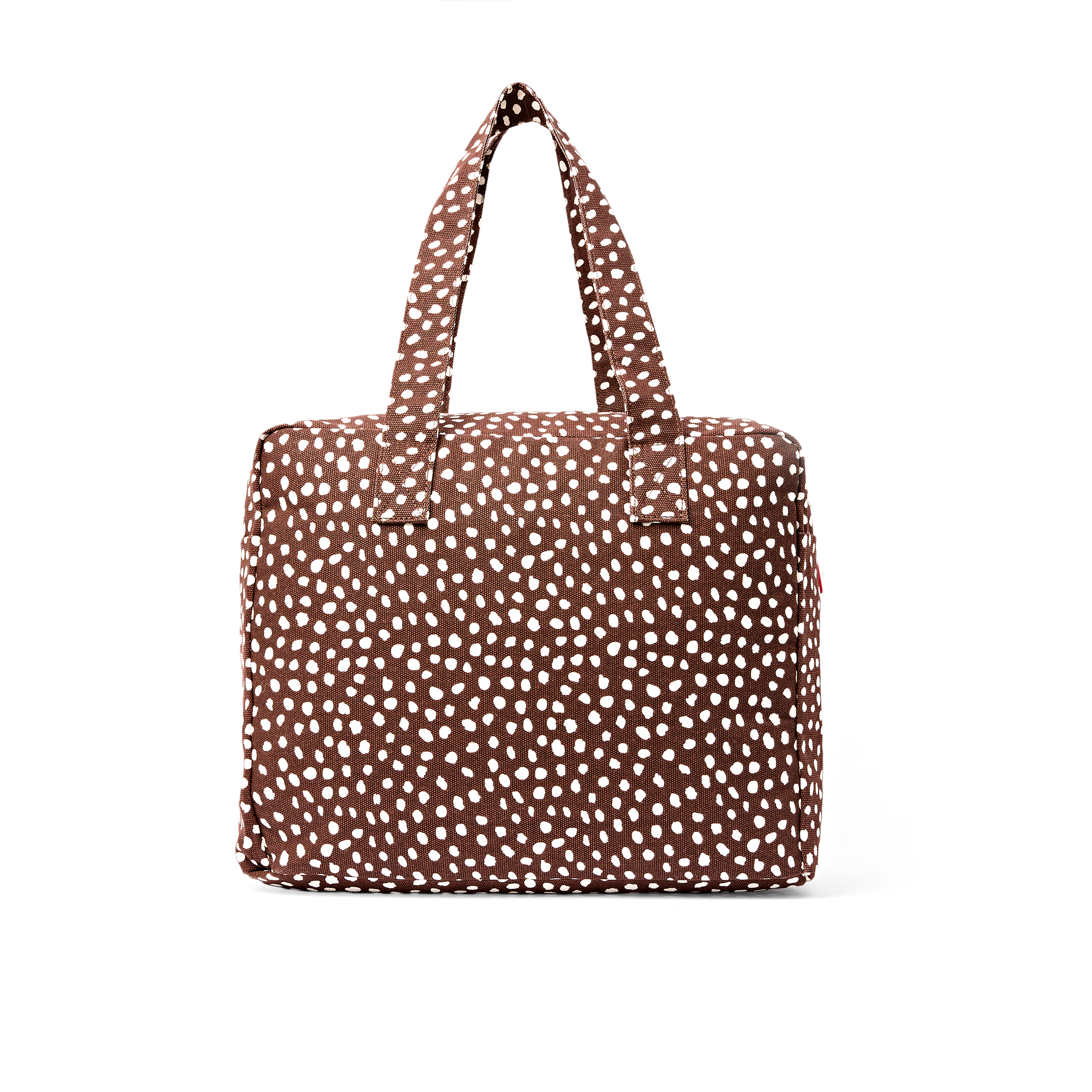 Roka London Sloane skulderveske Medium Brown Spot 24 liter