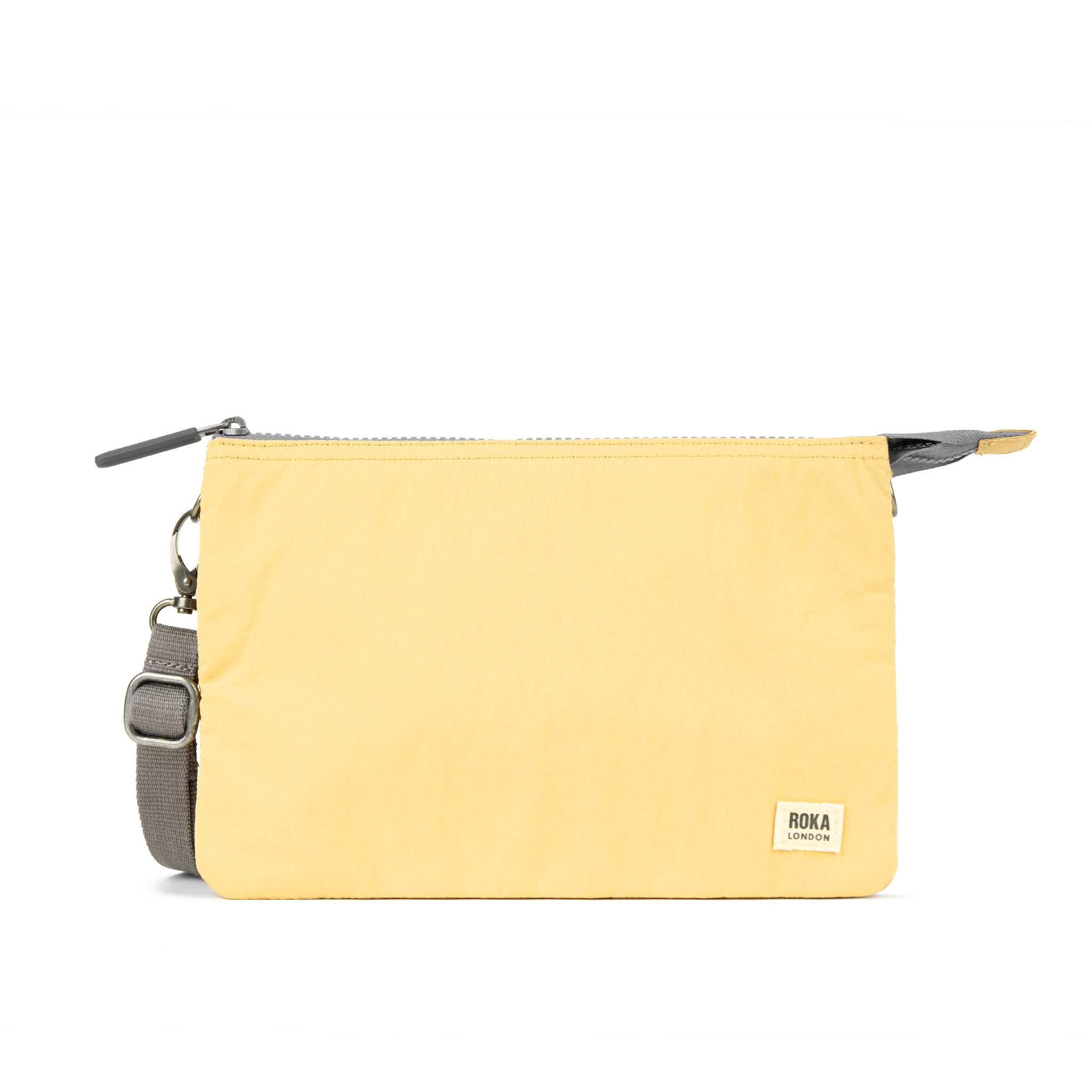 Roka London Carnaby Crossbody lommebokveske champagne XL vegansk