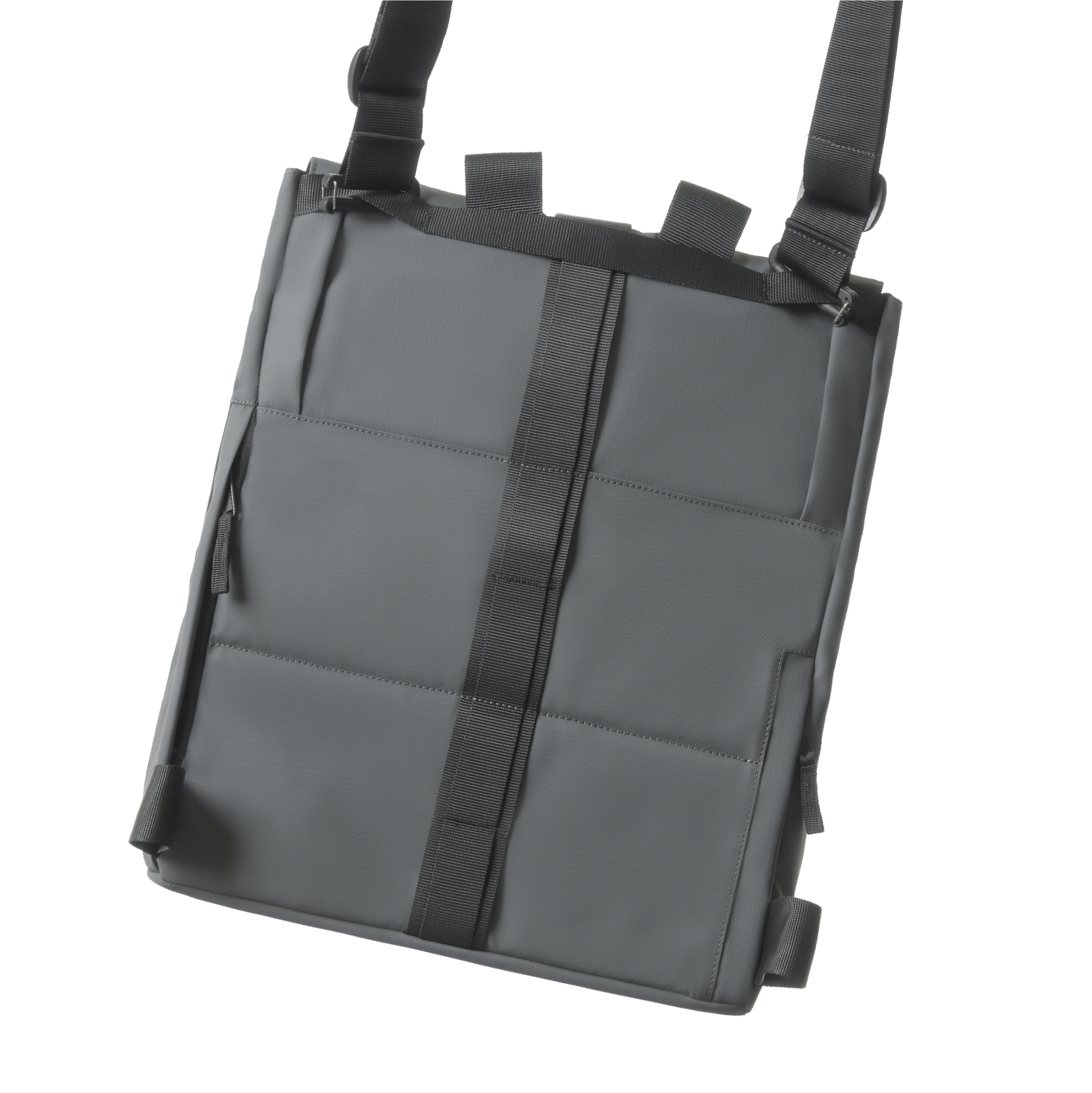 KIWEE Square M ryggsekk mineralgrå 15 L laptop 15"