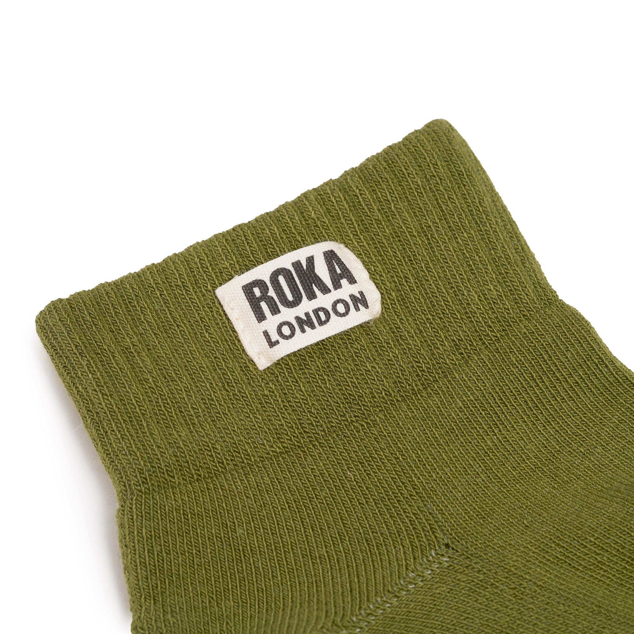 Roka London Wembley ankelsokker avocado økologisk bomull