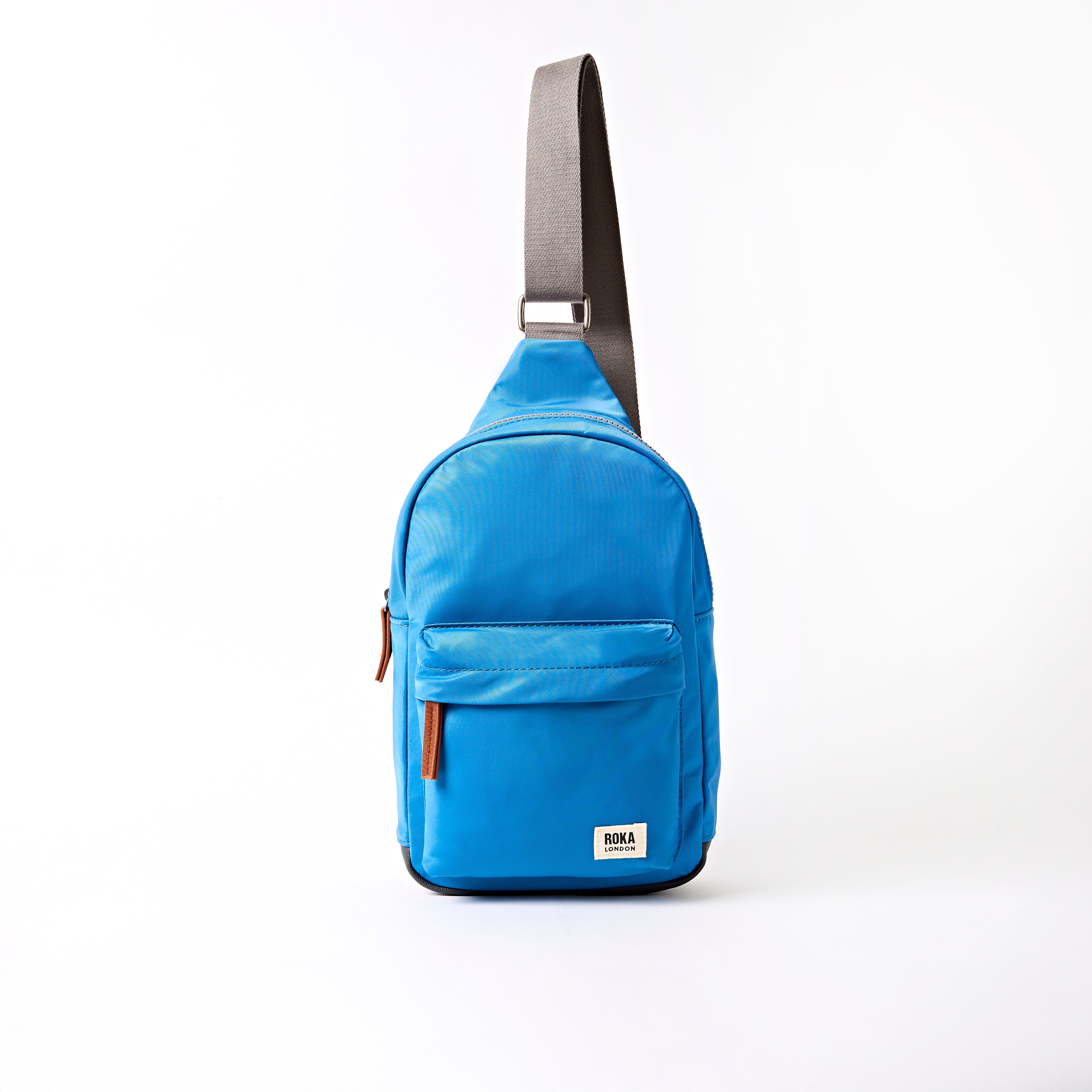 Roka London Willesden Large skulderveske Malibu Blue 5 L