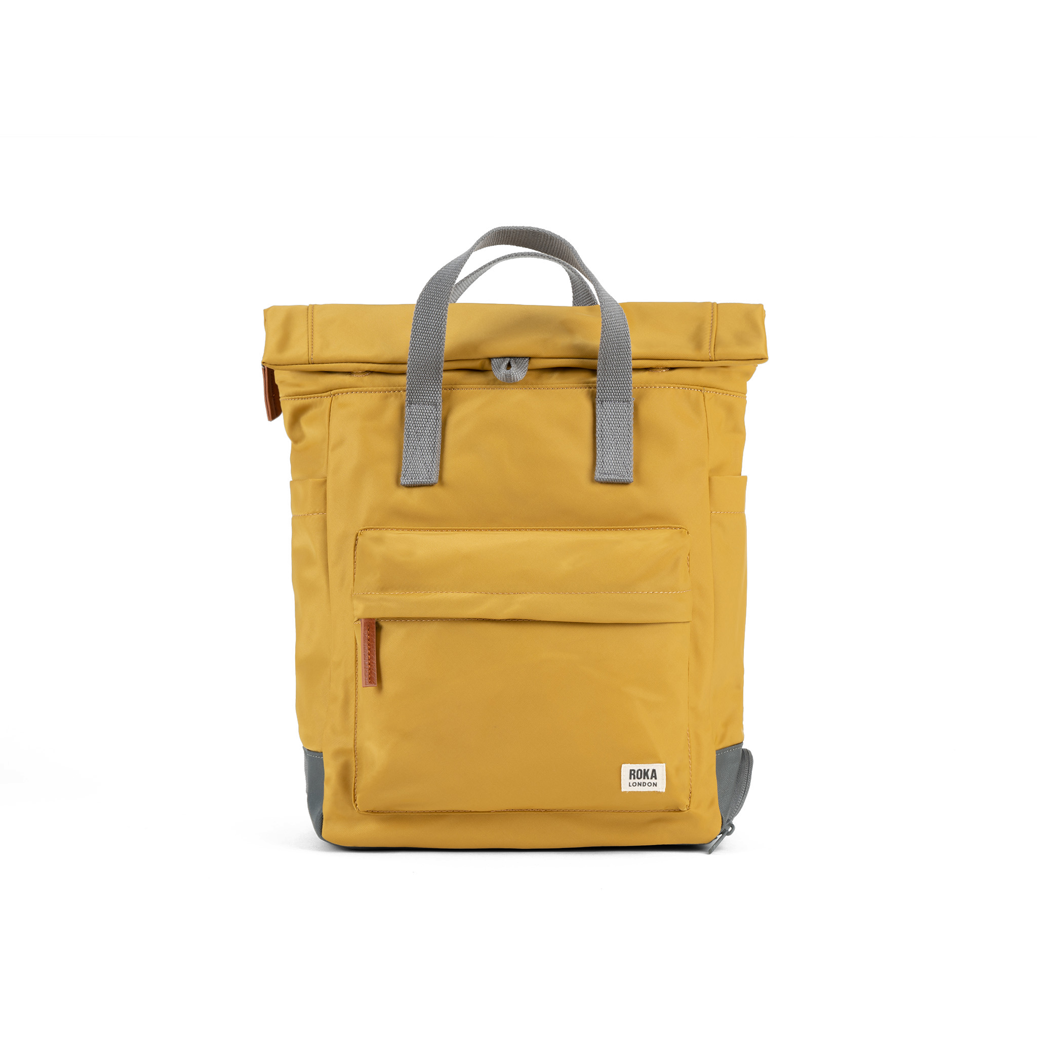 Roka London Bayswater Umbrella ryggsekk Medium gul vanntett