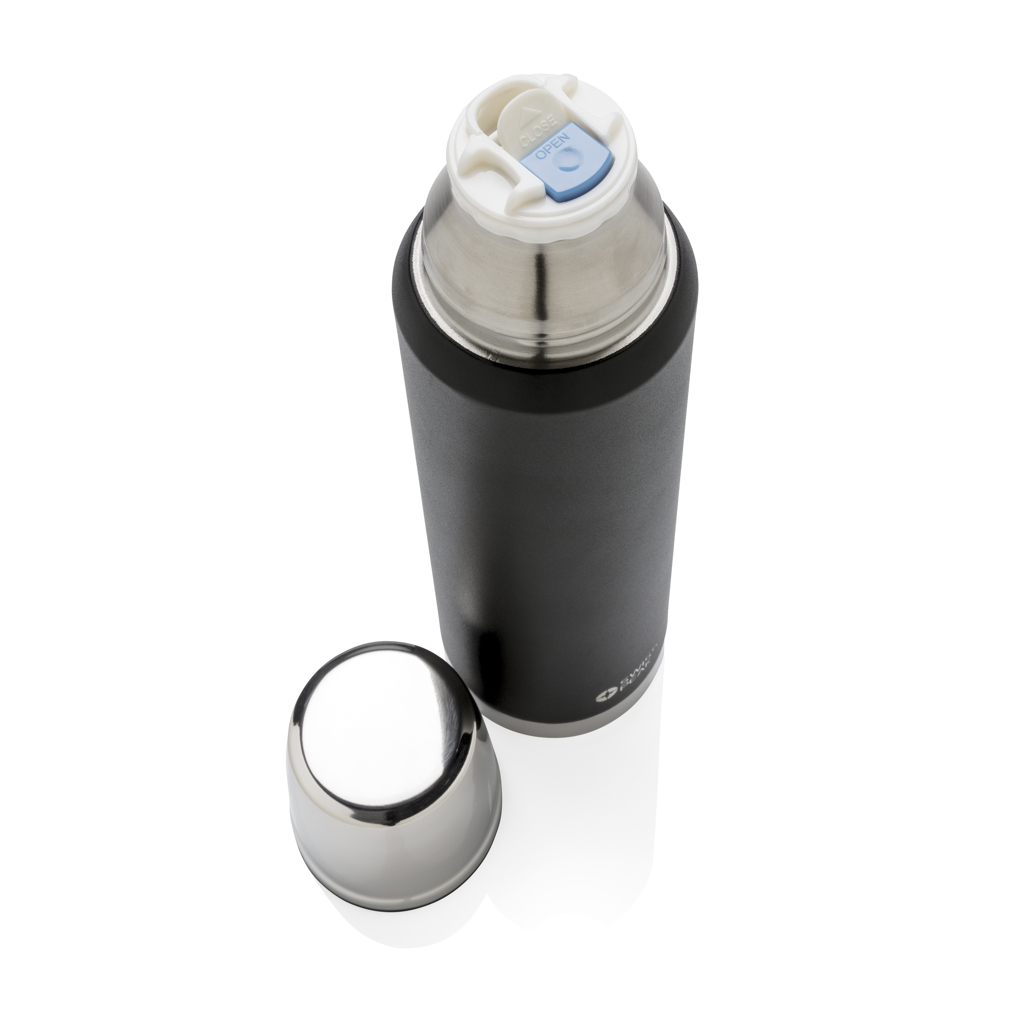 Swiss Peak Elite termos 1 liter svart kobberisolert