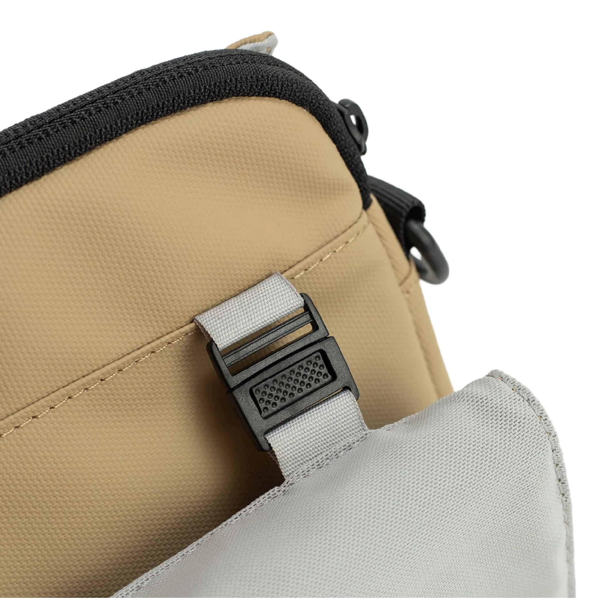KIWEE Triangle Sling skulderveske Tan 3 liter vannavvisende