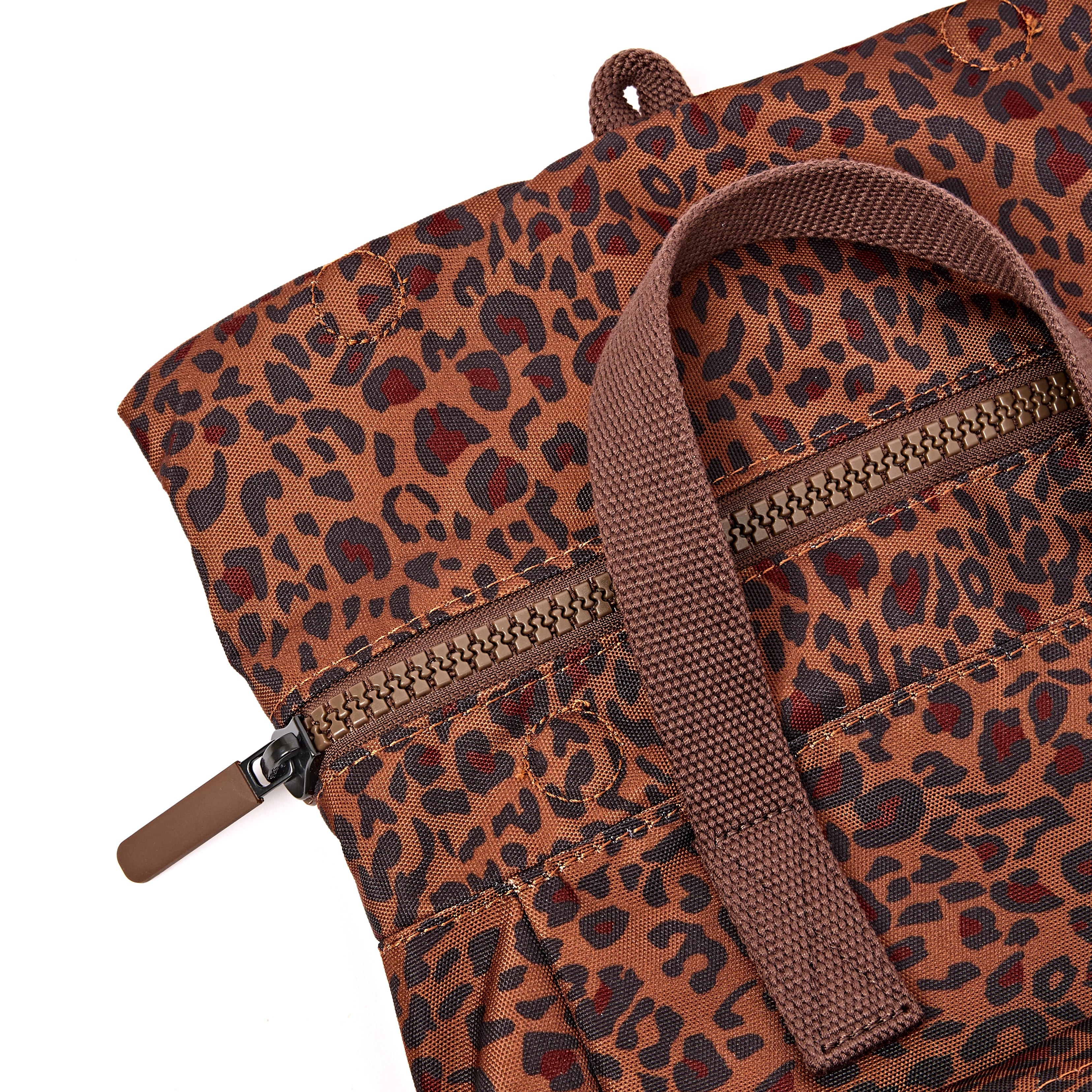 Roka London Canfield Roll Top ryggsekk Mini Leopard Small værbestandig