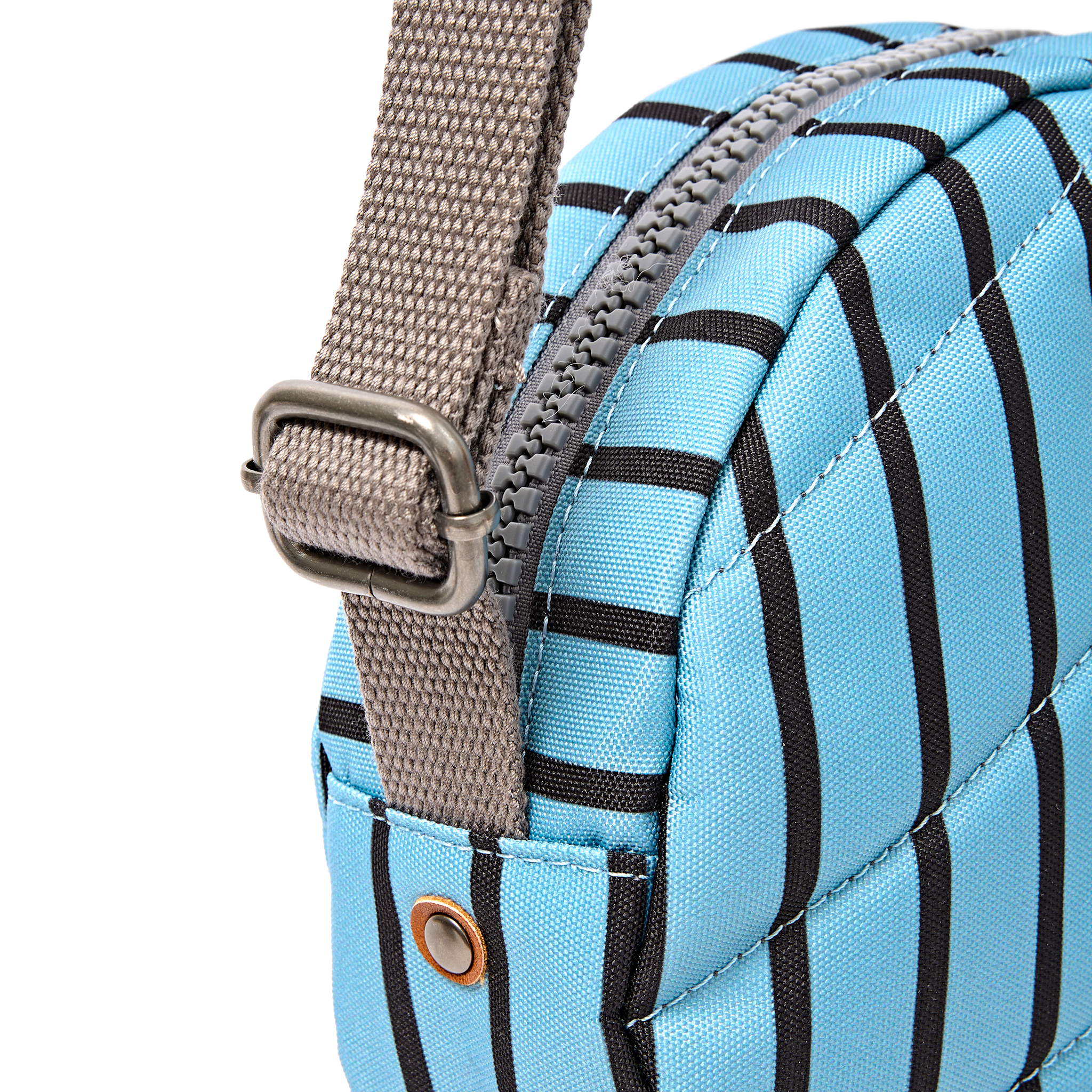 Roka London Paddington Small crossbody blue stripe 4,1 l