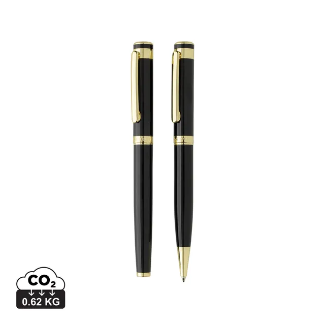 Swiss Peak Luca RCS Deluxe pennsett svart resirkulert messing