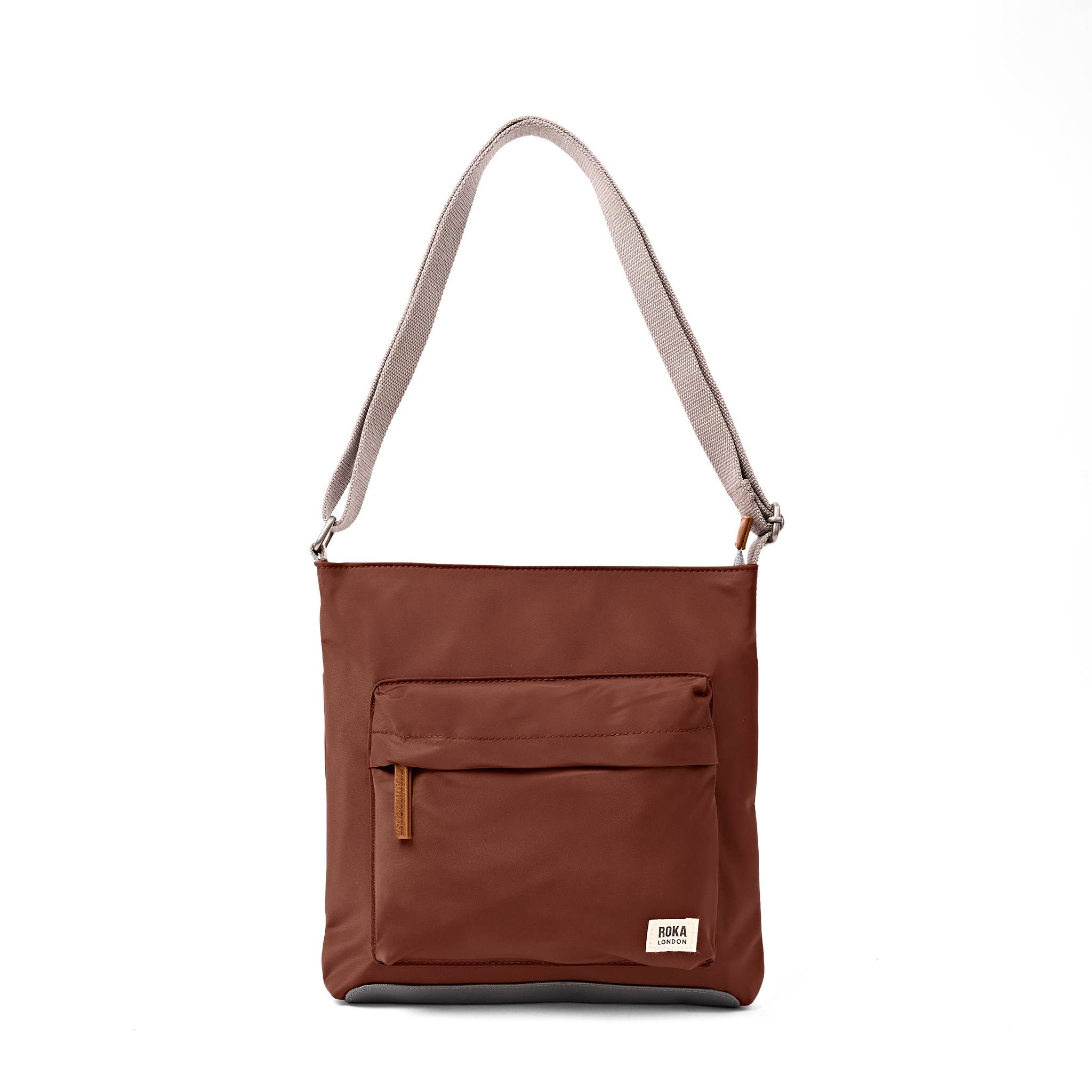 Roka London Kennington Crossbody Bag veske Rocky Road Medium 2,7L