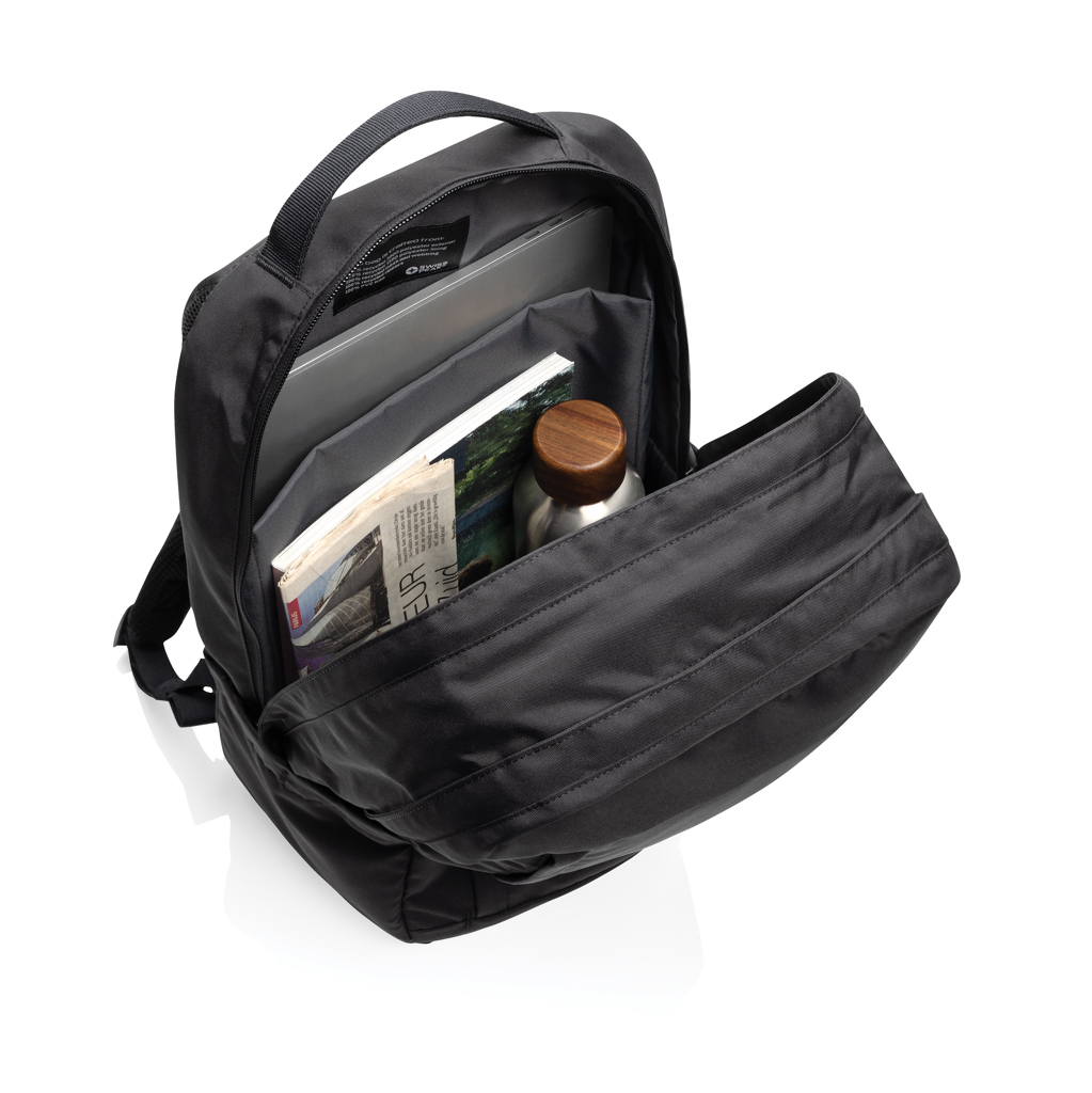 Swiss Peak Edin Aware ryggsekk svart 15,6" RPET