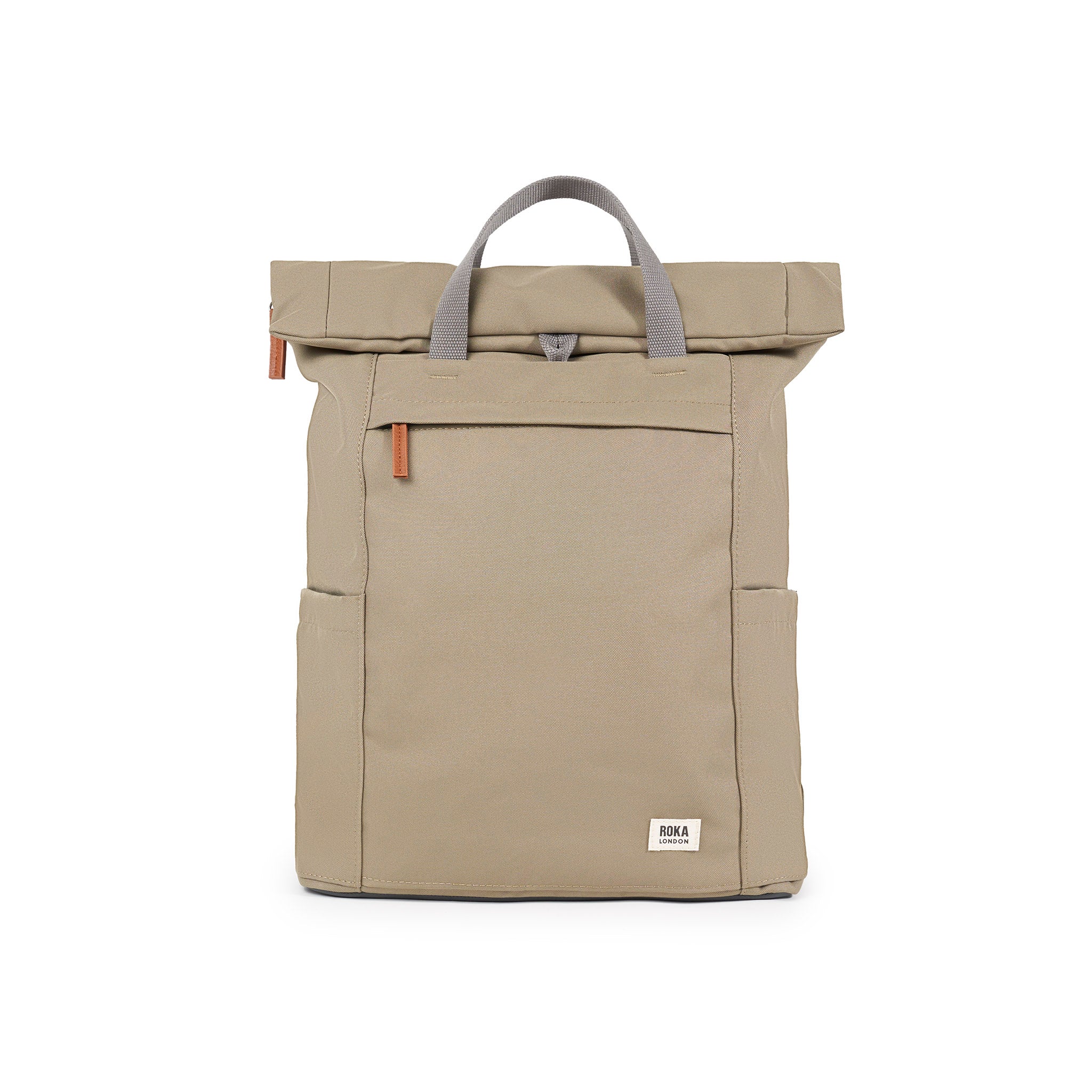 Roka London Finchley ryggsekk Small Taupe minimalistisk