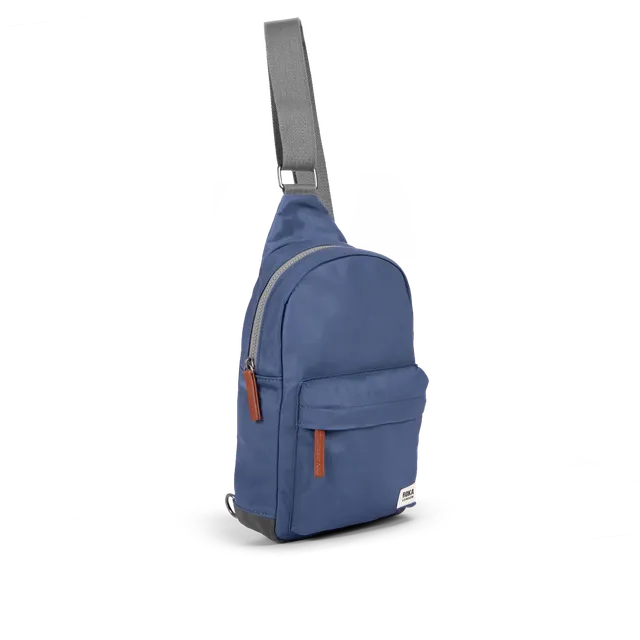 Roka London Willesden Sling crossbody Airforce Large 5 liter