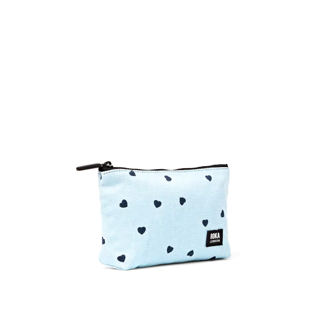Roka London Maida Vale mappe heart print small toalett 1,2 l