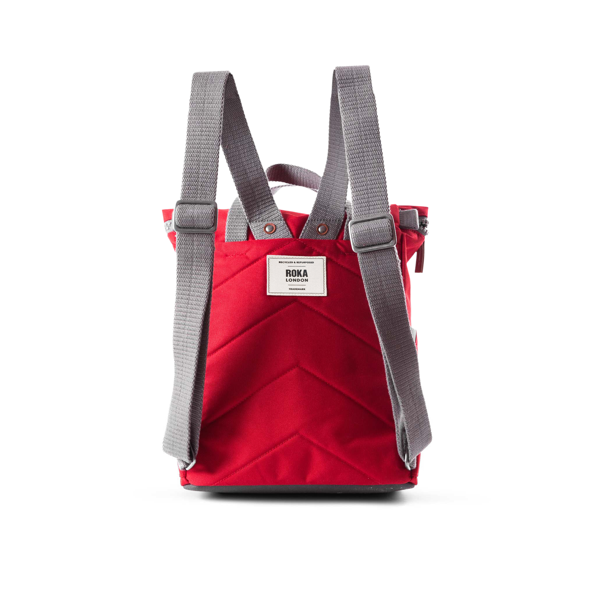 Roka London Finchley ryggsekk Large Mars Red rolltopp