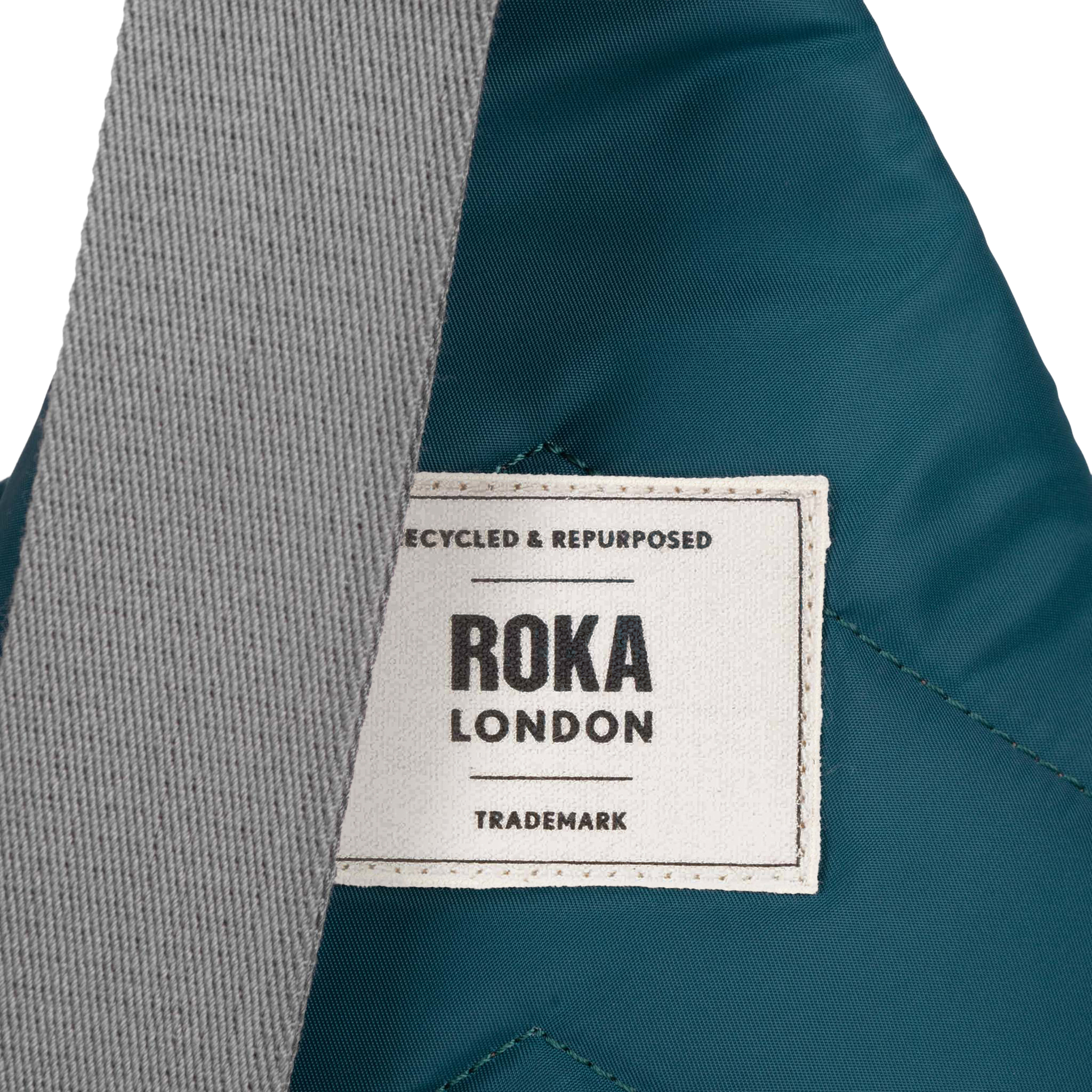 Roka London Willesden Large skulderveske Teal 5 liter
