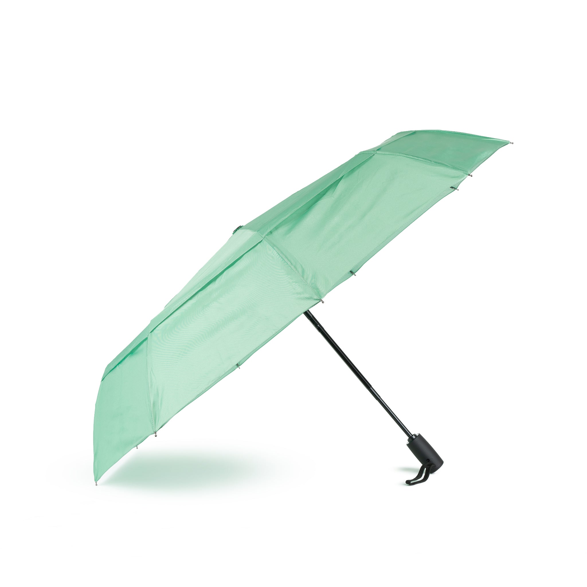Roka London Waterloo paraply Medium 92cm matcha