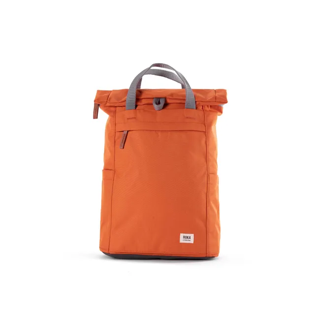 Roka London Finchley sekk small oransje rulletopp