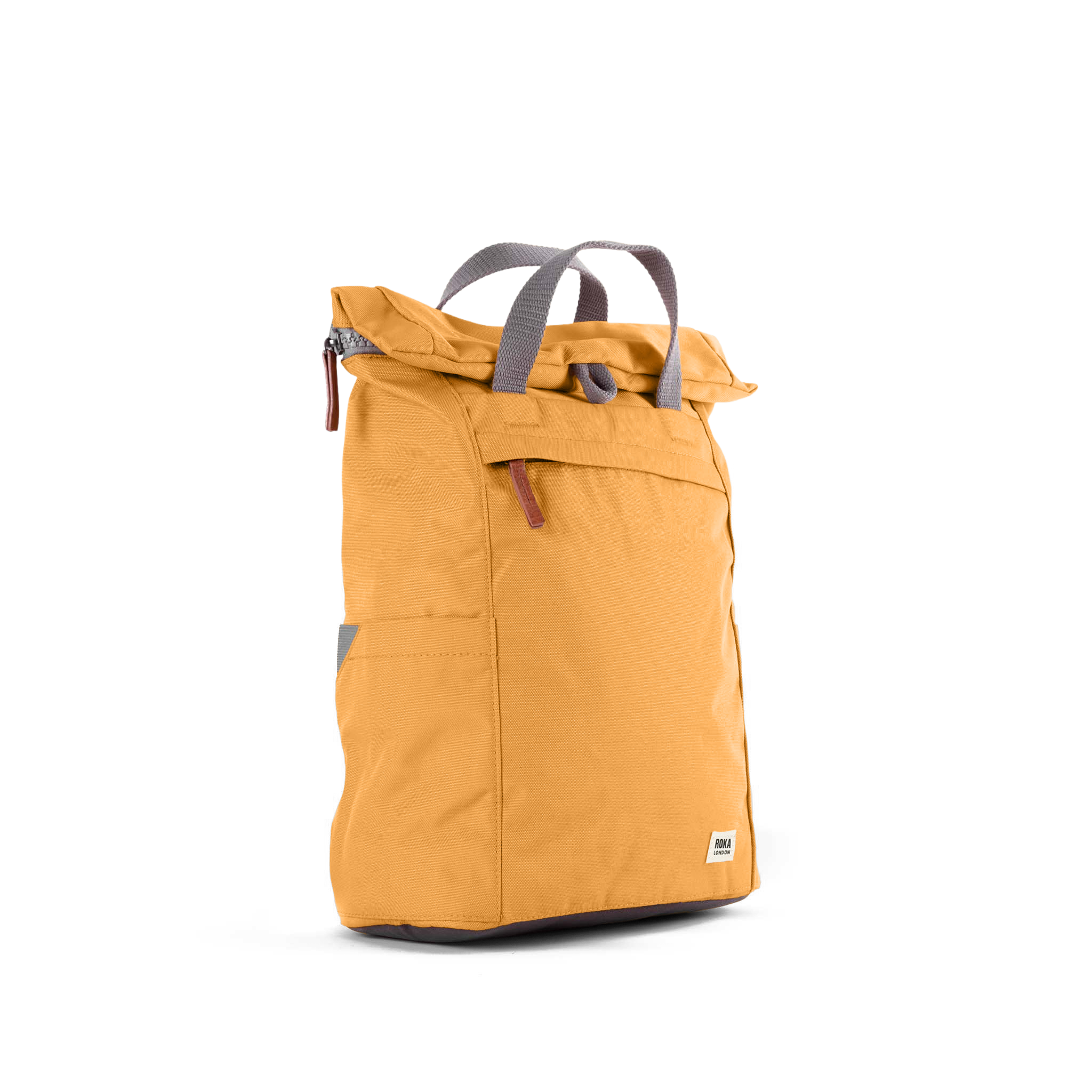 Roka London Finchley Flax ryggsekk Medium roll-top