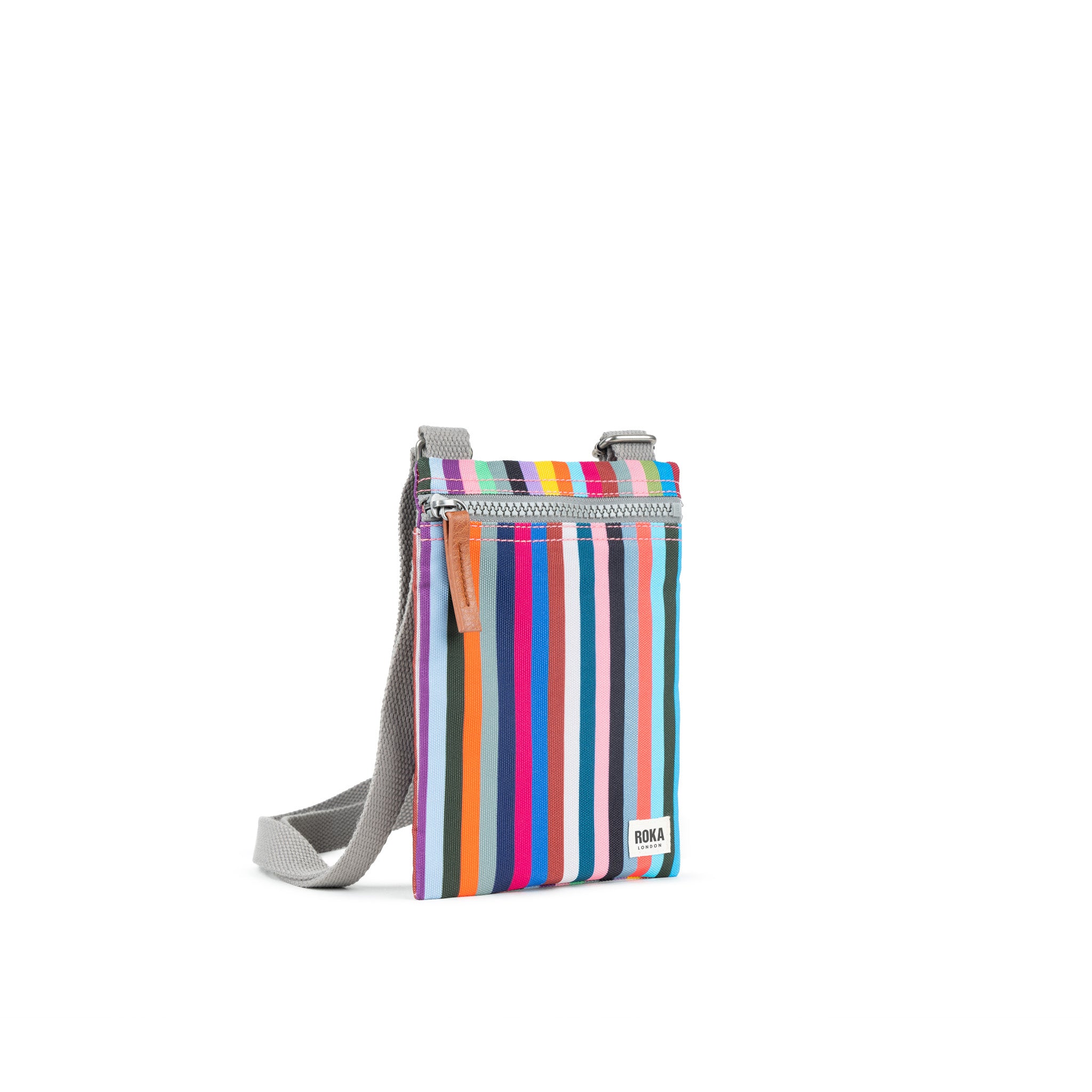 Roka London Chelsea XS mobilveske Multi Stripe 85 g
