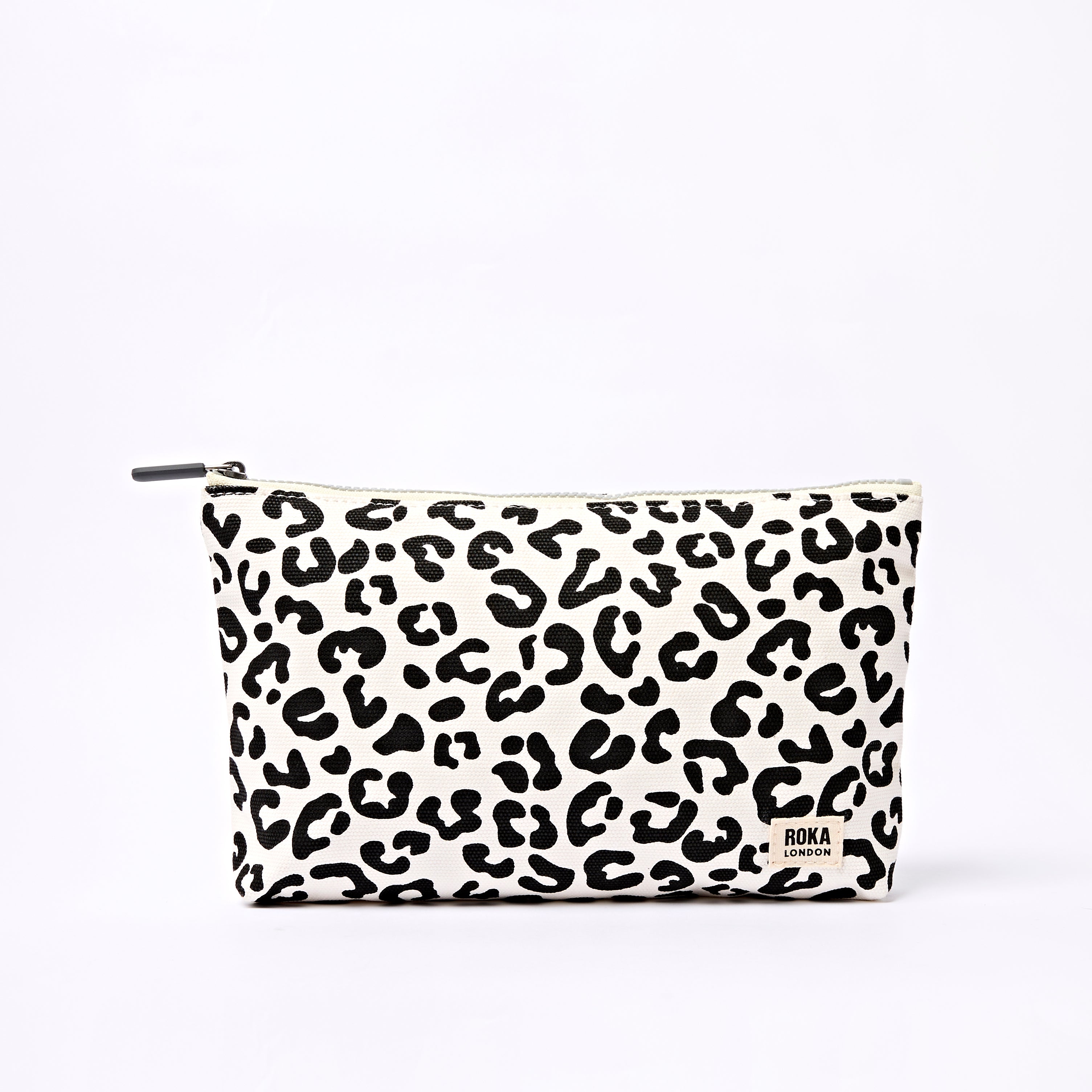 Roka London Maida Vale pouch summer leopard medium 2,2 liter