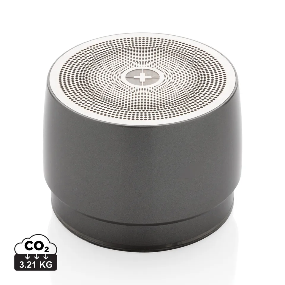 Swiss Peak 5W bluetooth høyttaler grå bass