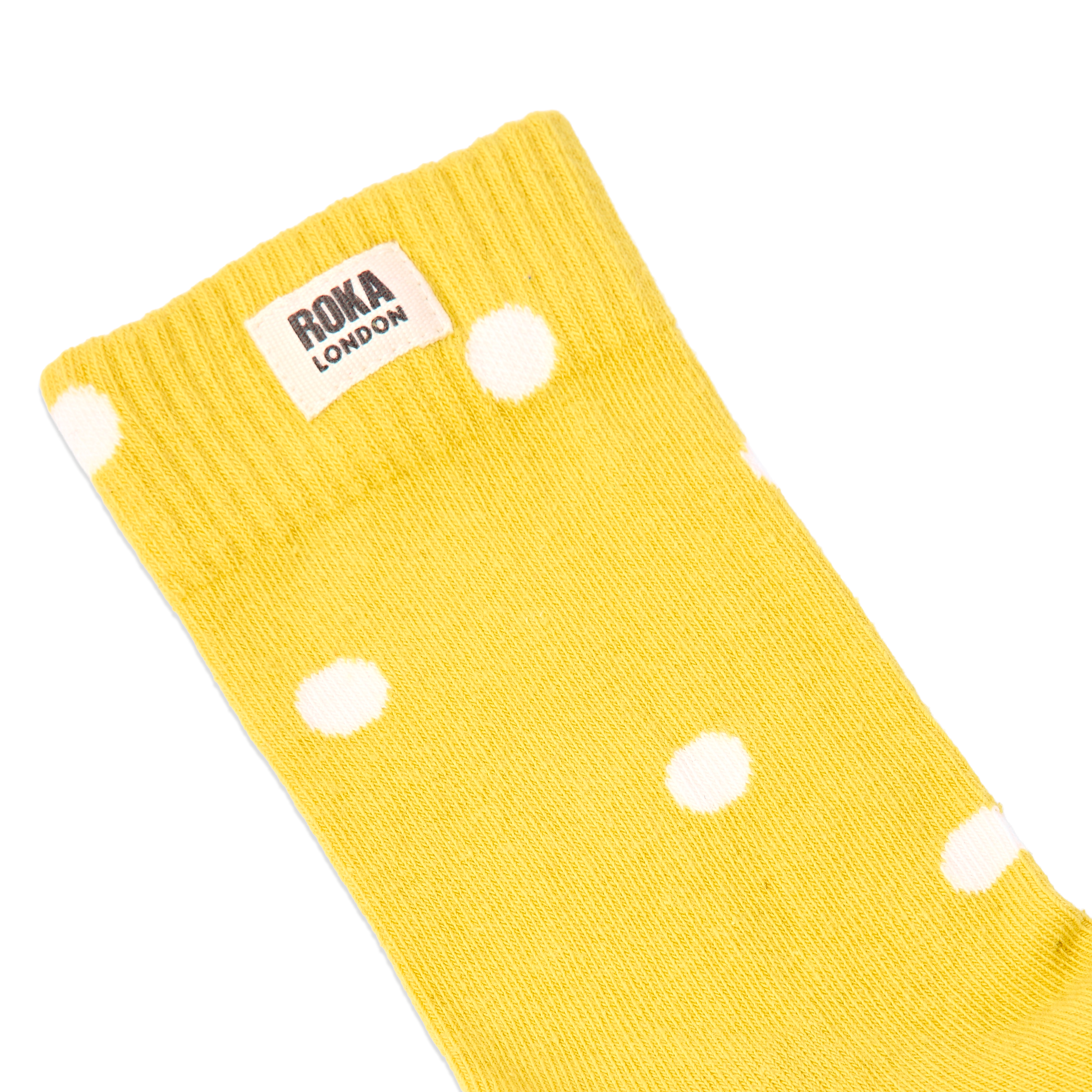 Roka London Wimbledon sokker Summer Yellow Dot 36-42