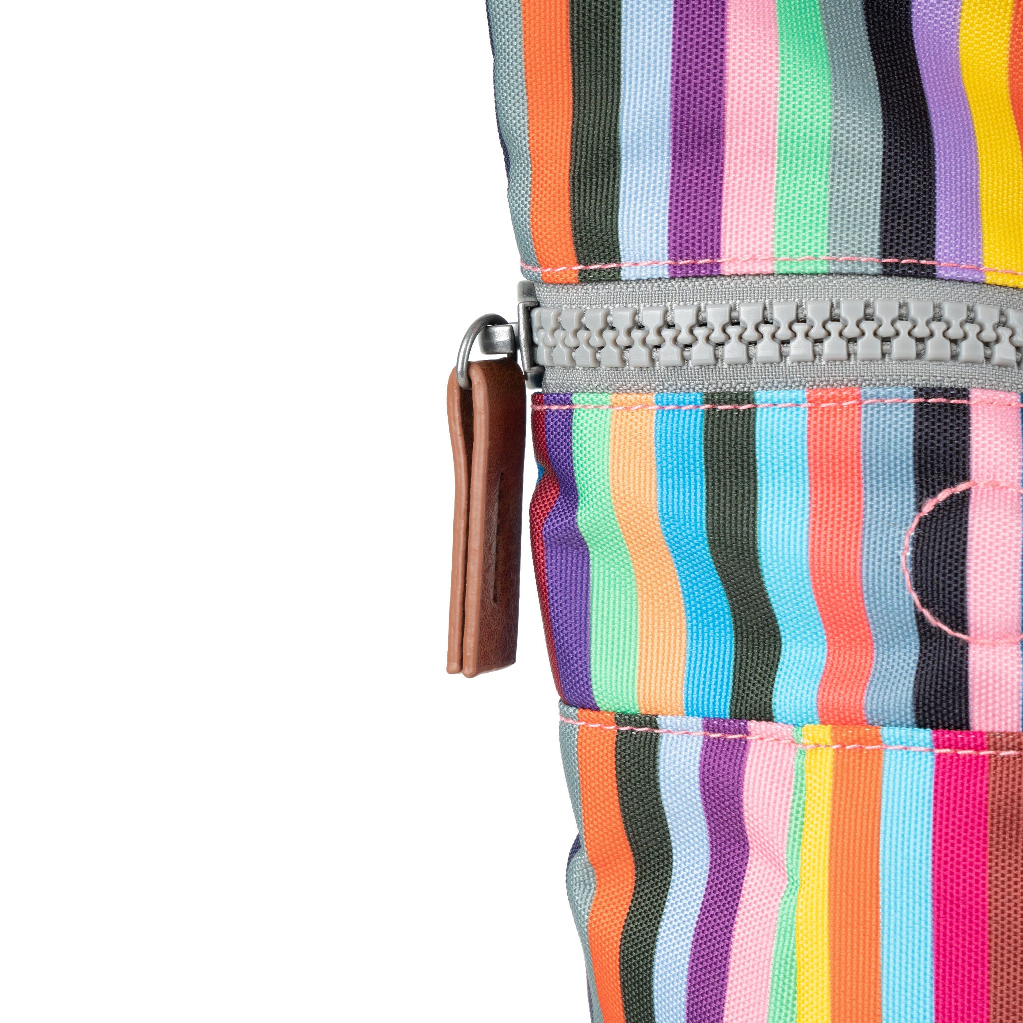 Roka London Canfield Roll Top ryggsekk multi stripe 16,4 liter