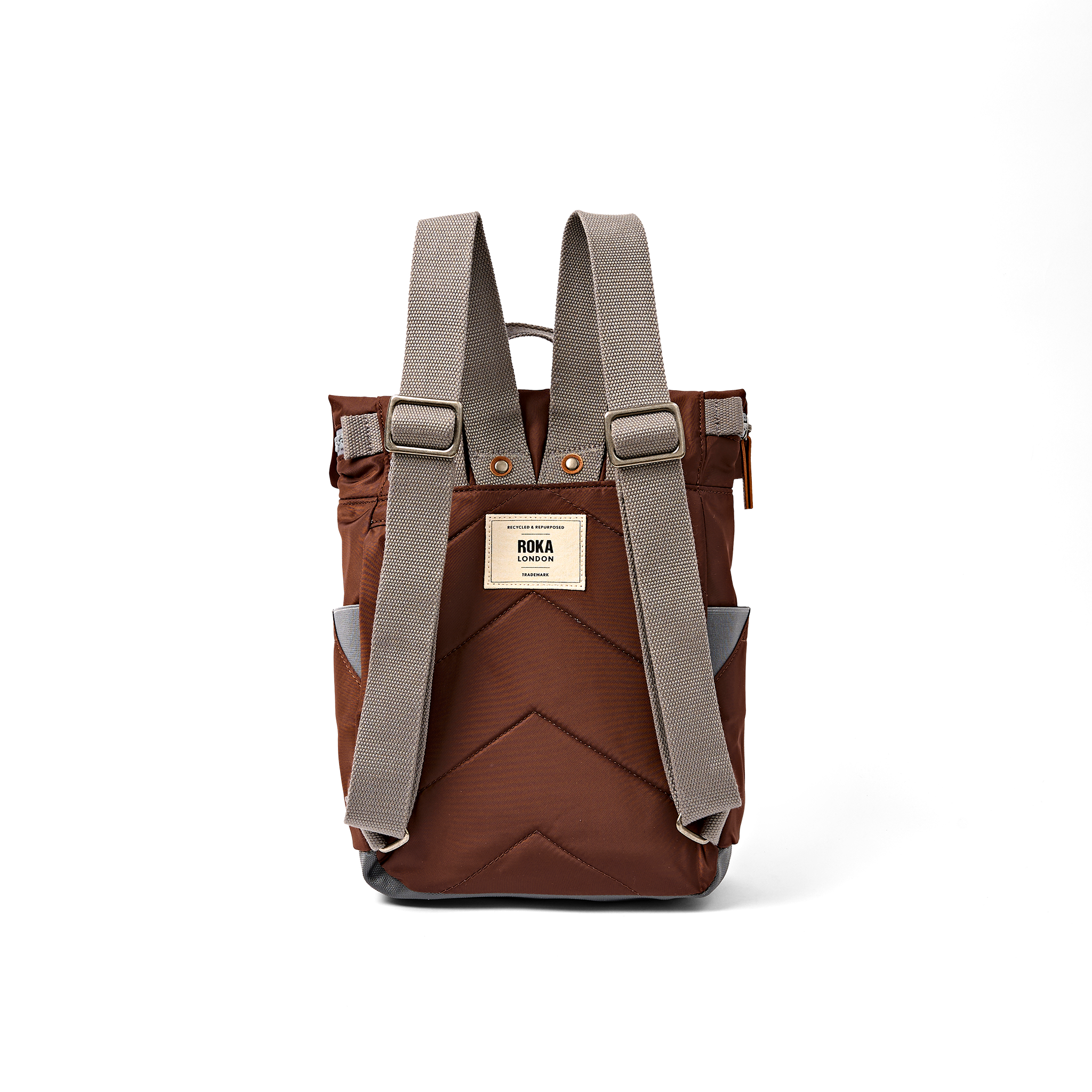 Roka London Canfield Roll Top ryggsekk rocky road small/medium