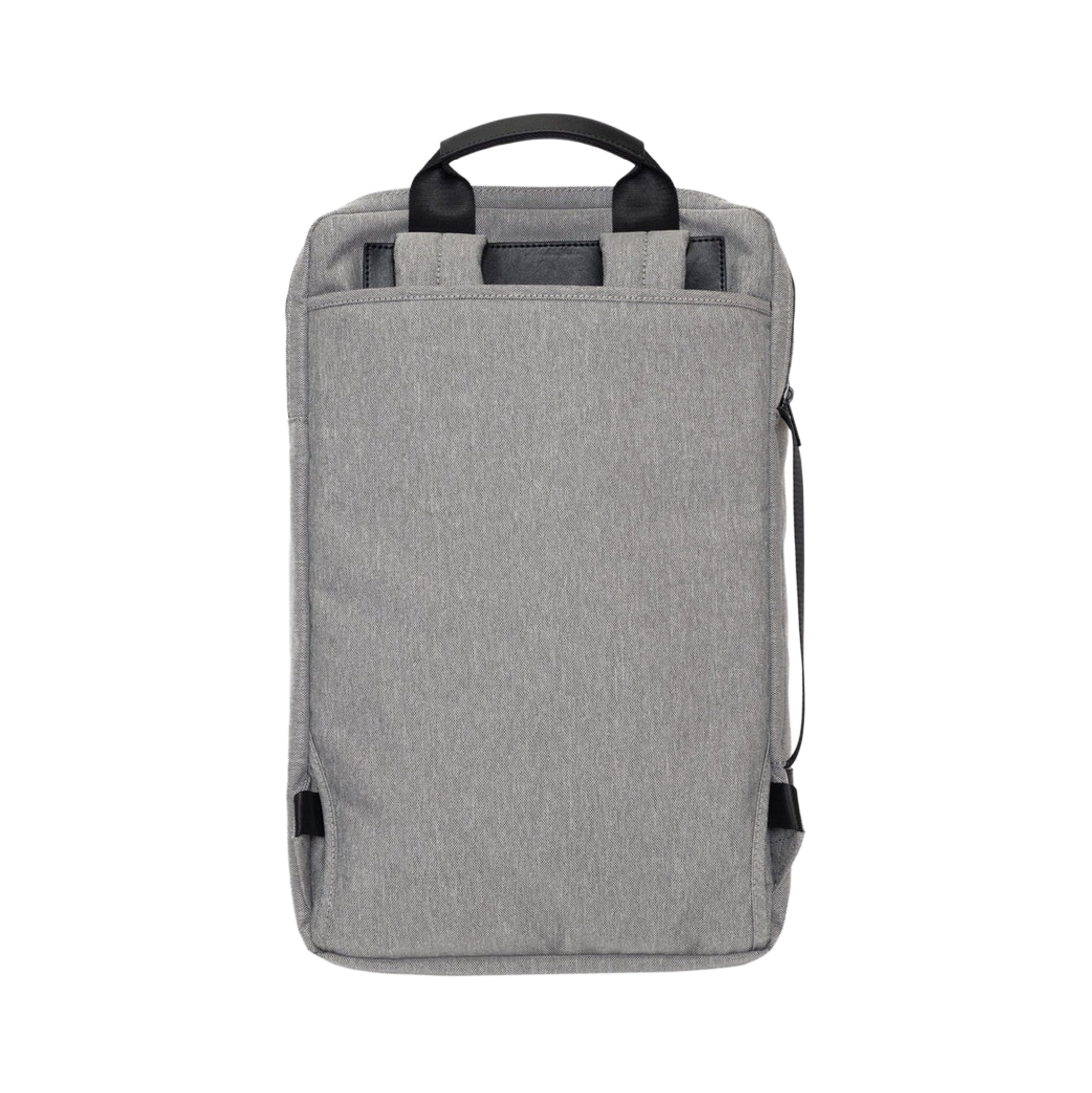 KIWEE Daily ryggsekk lys grå melert 20L laptop 15"