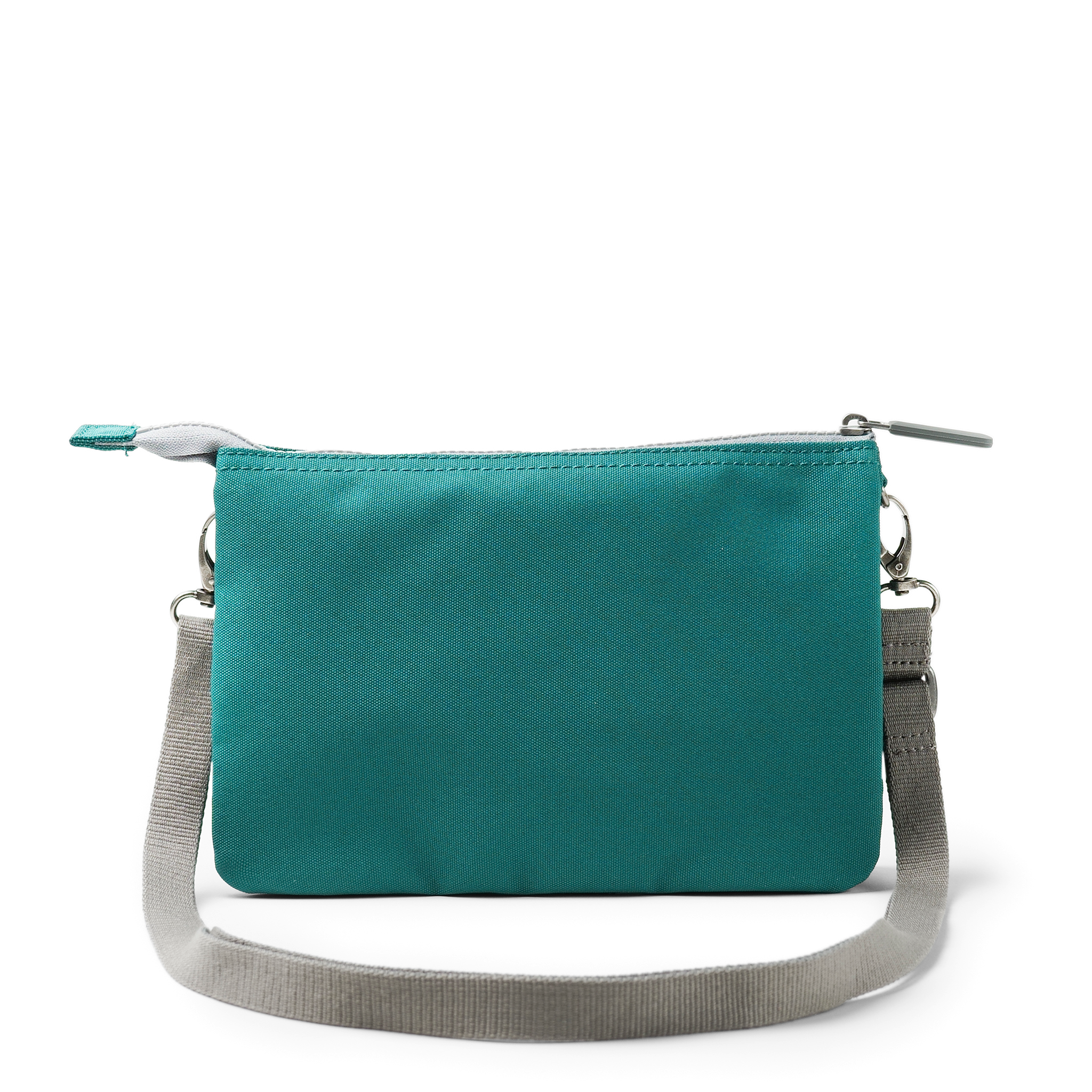 Roka London Carnaby Teal lommebokveske XL 0,5 liter