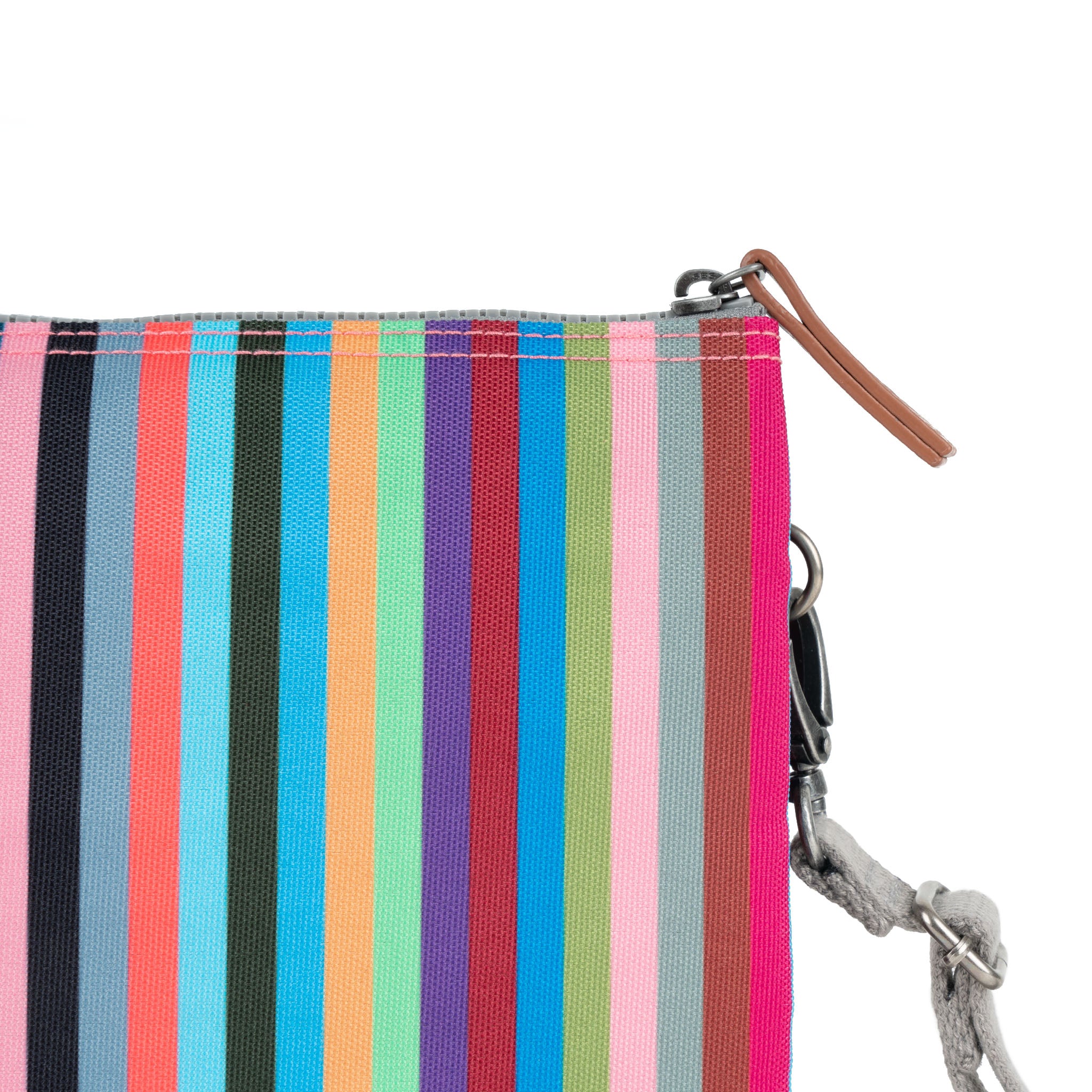 Roka London Carnaby XL crossbodyveske Multi Stripe resirkulert