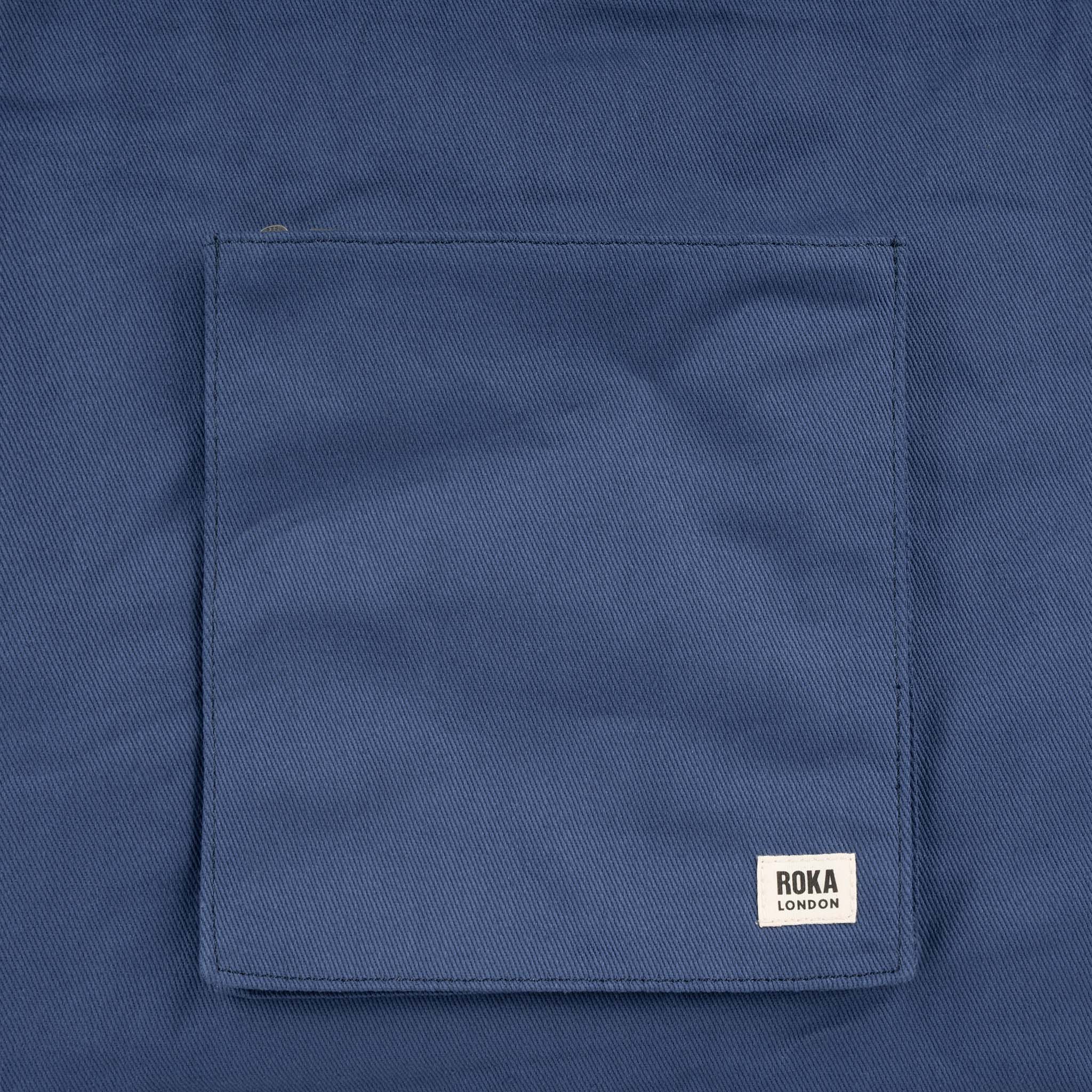 Roka London Portobello Large toteveske Indigo 19 liter