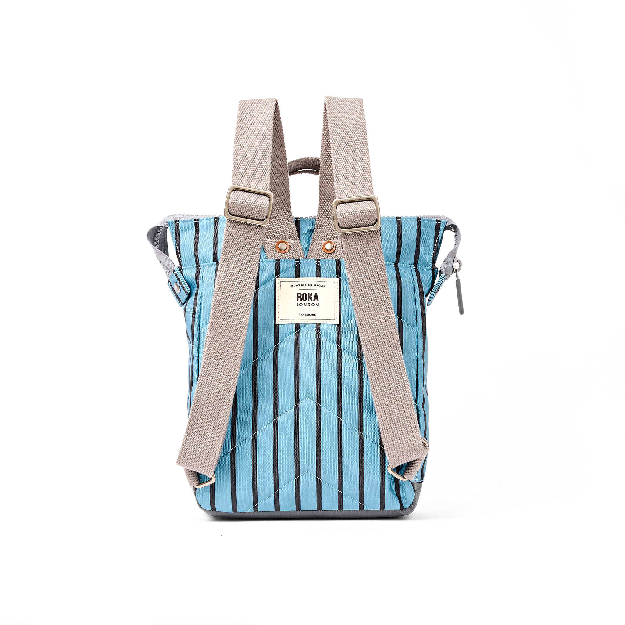 Roka London Bantry Small ryggsekk 7,4 liter bluestripe