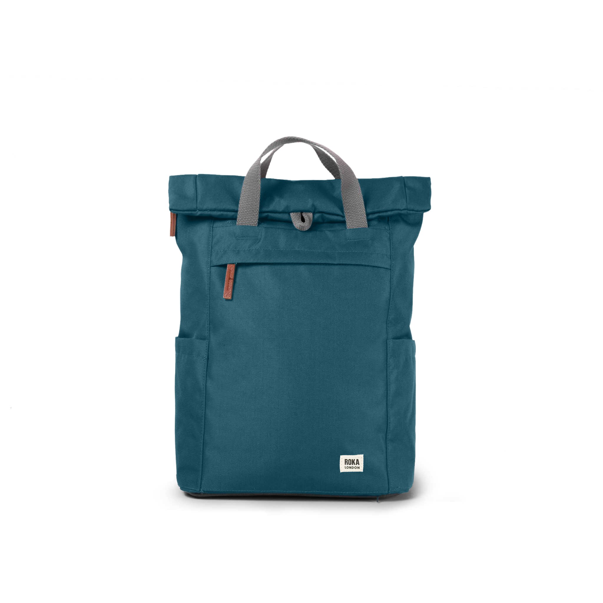 Roka London Finchley Teal ryggsekk Medium vanntett
