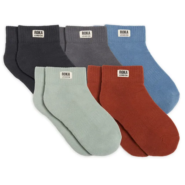 Roka London Wembley Classic sokker 3-pakk økologisk bomull