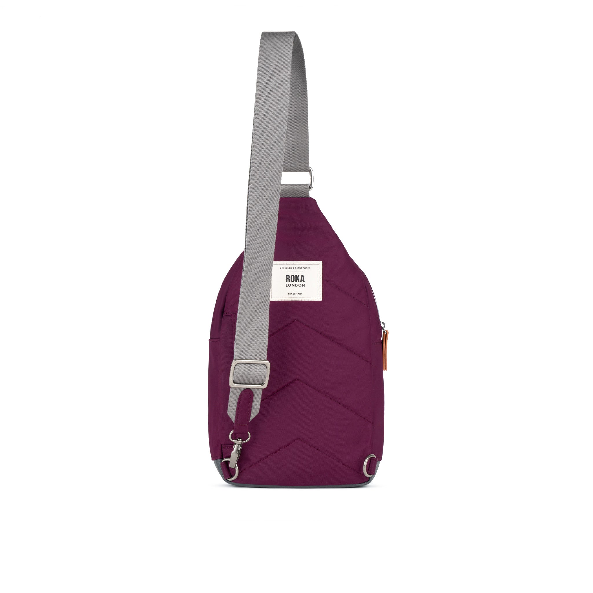Roka London Willesden skulderveske burgunder large 5 liter