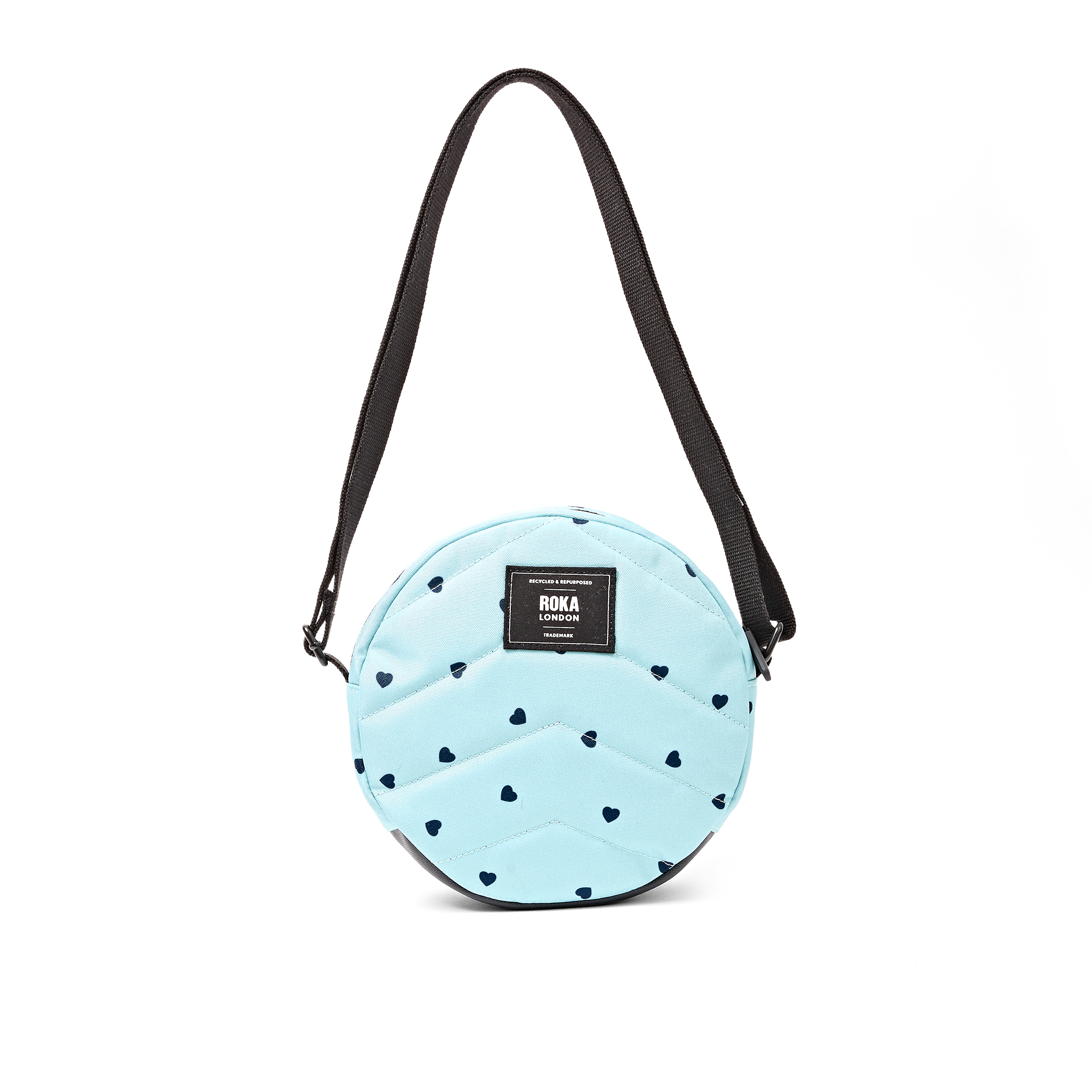 Roka London Paddington skulderveske Heart Print Small 4,1L